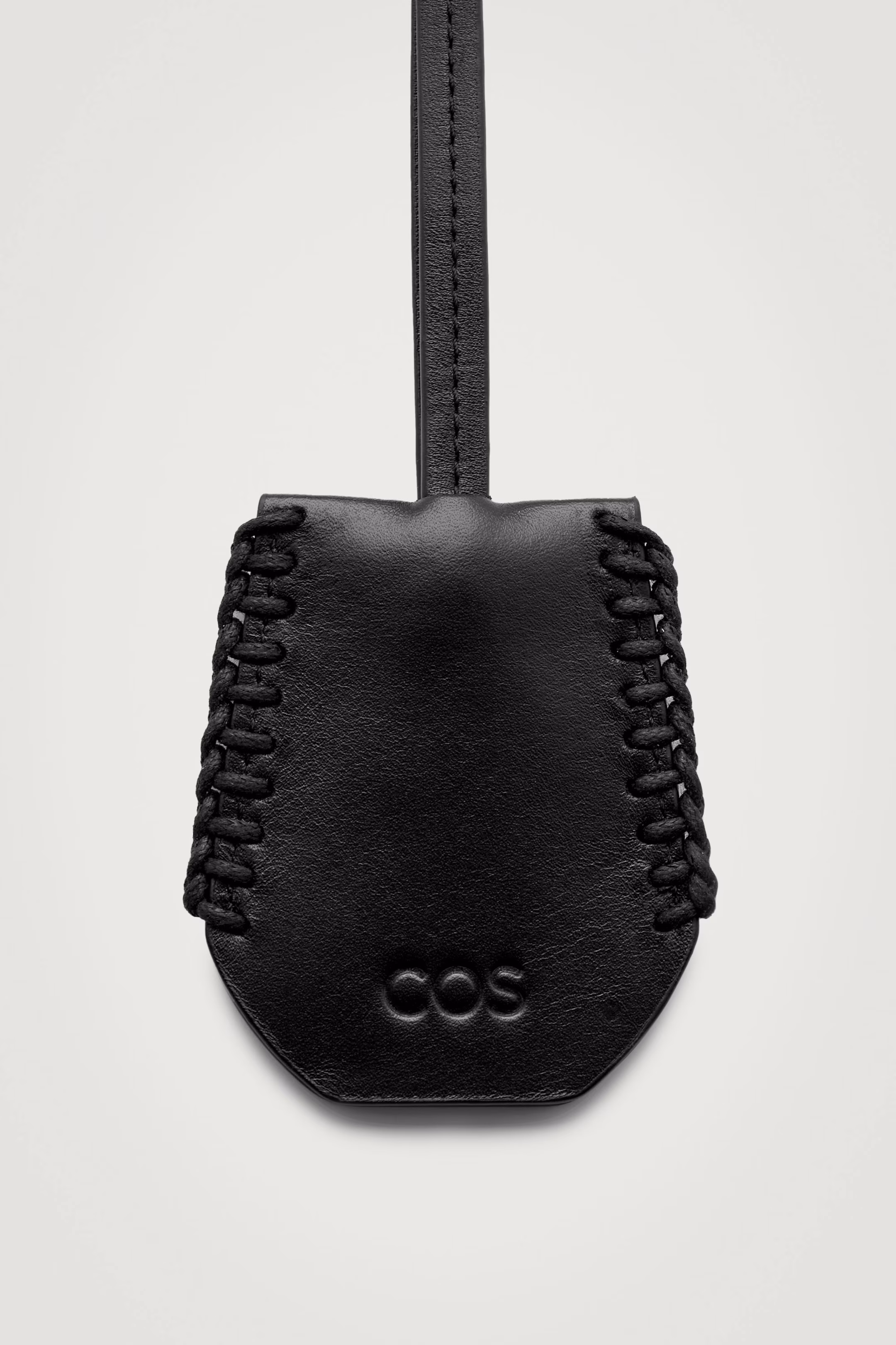 WHIP-STITCHED LEATHER LANYARD