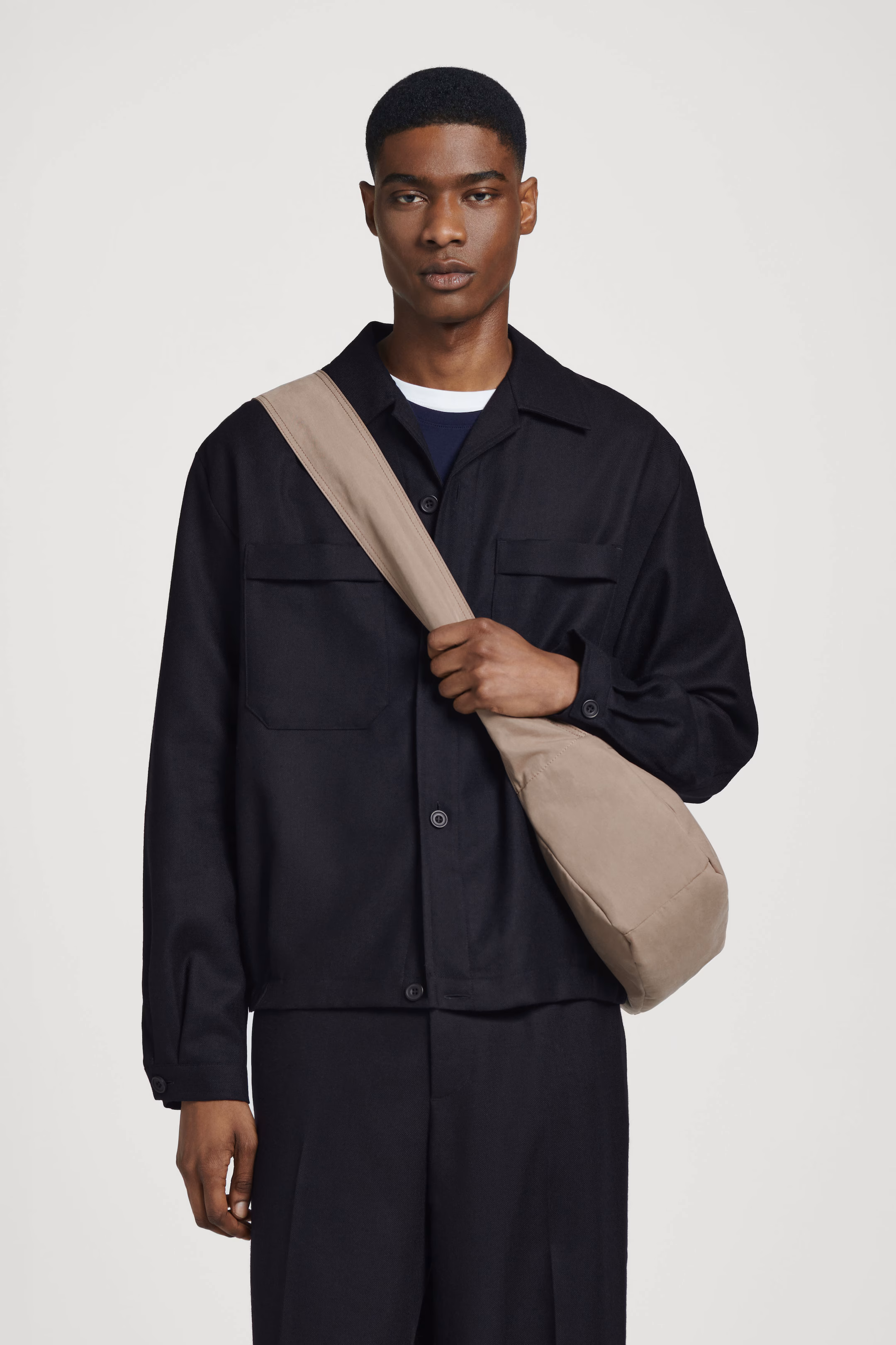 MINI SLOUCHY CROSSBODY BAG - NYLON