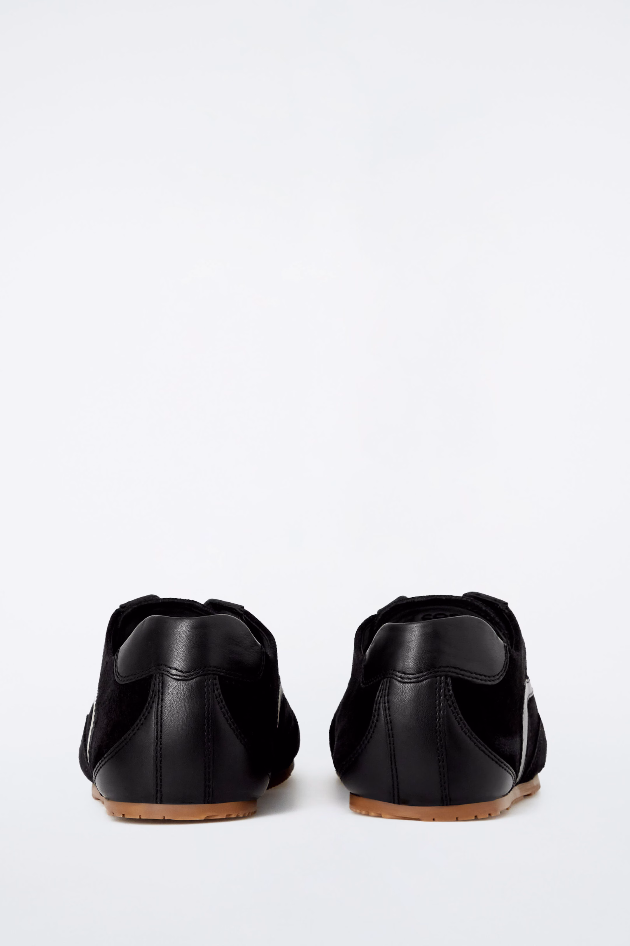MINIMAL SUEDE TRAINERS