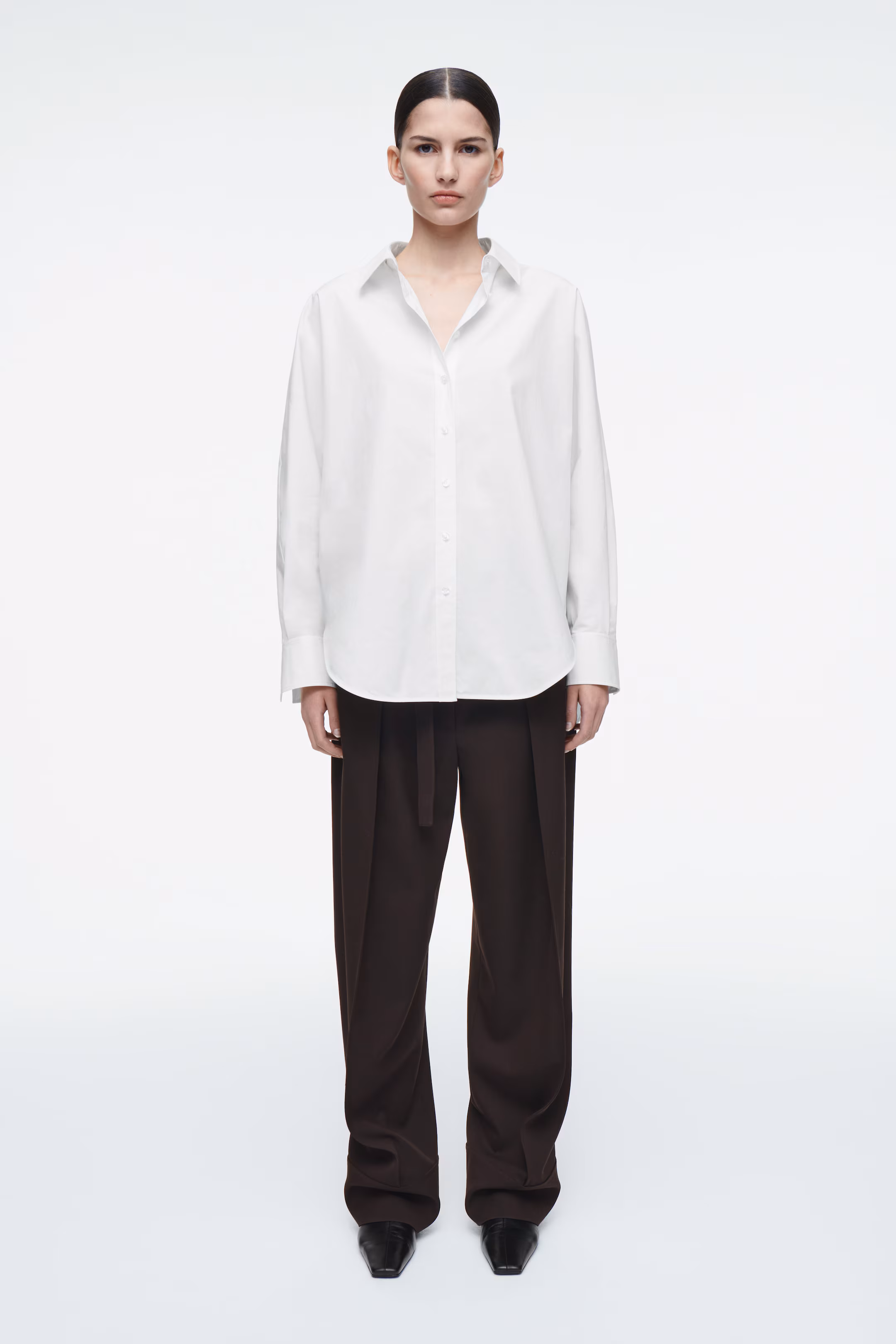RELAXED COTTON SHIRT