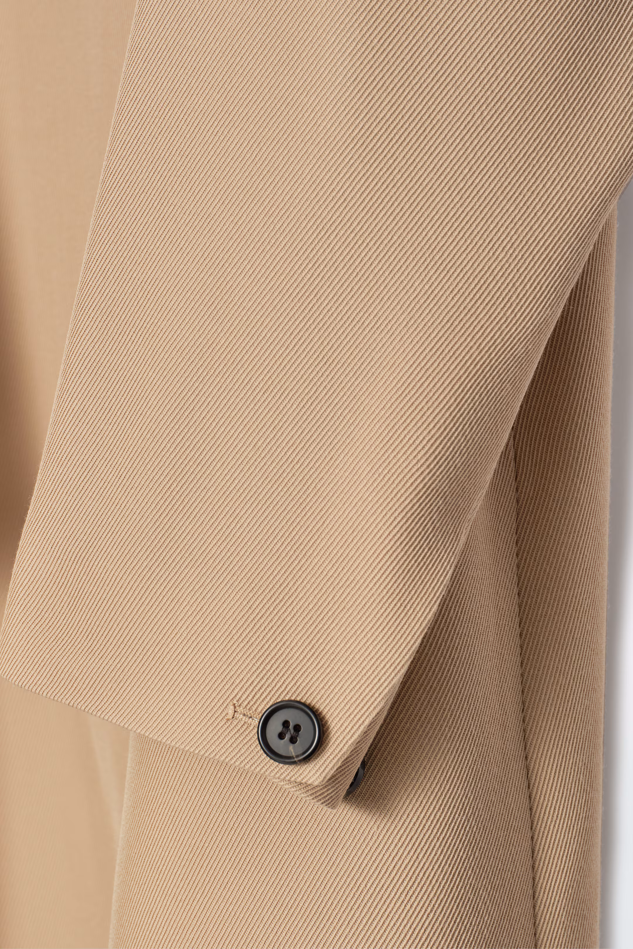 TRAPEZE WOOL-BLEND COAT