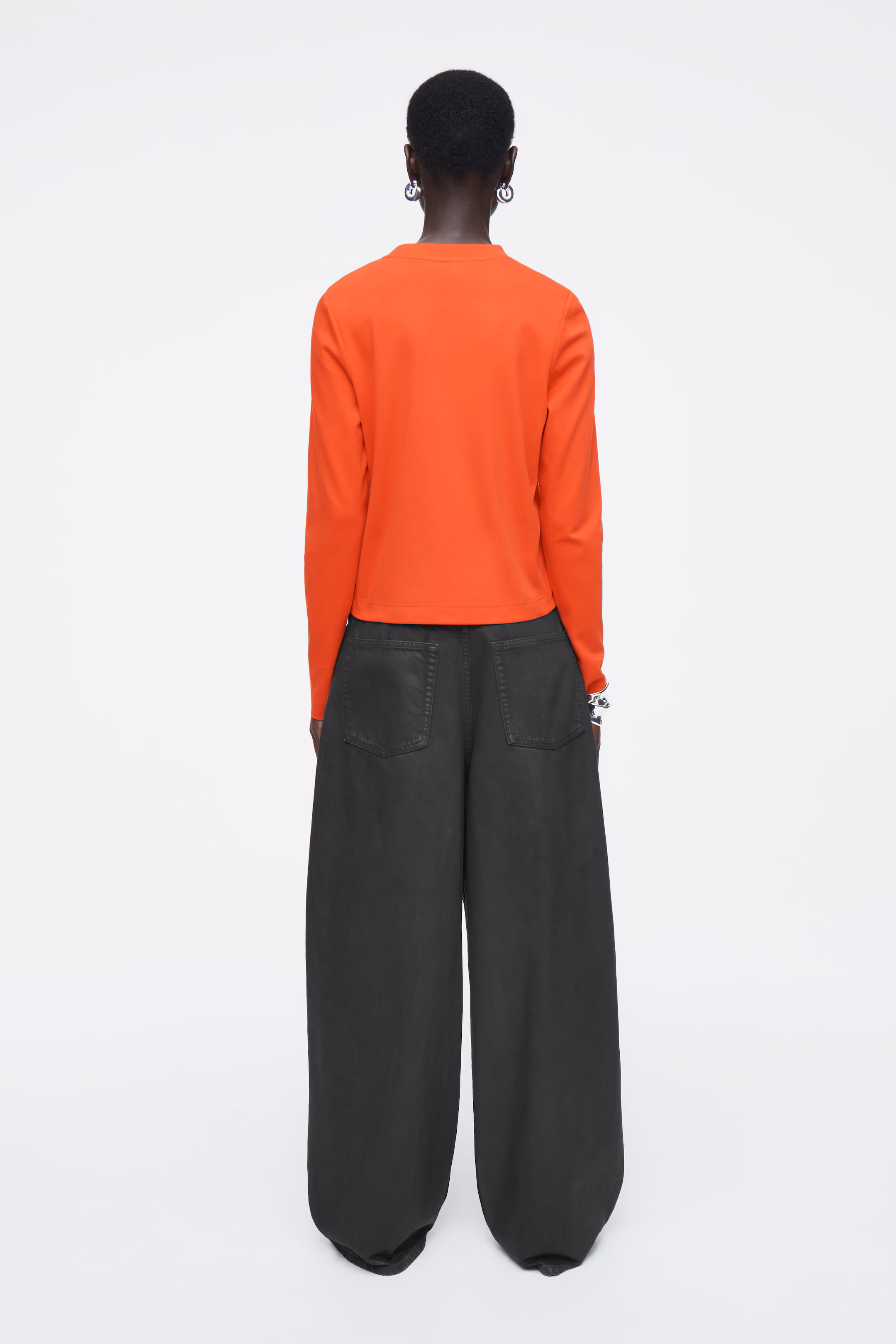 CLEAN CUT REGULAR LONG-SLEEVED T-SHIRT