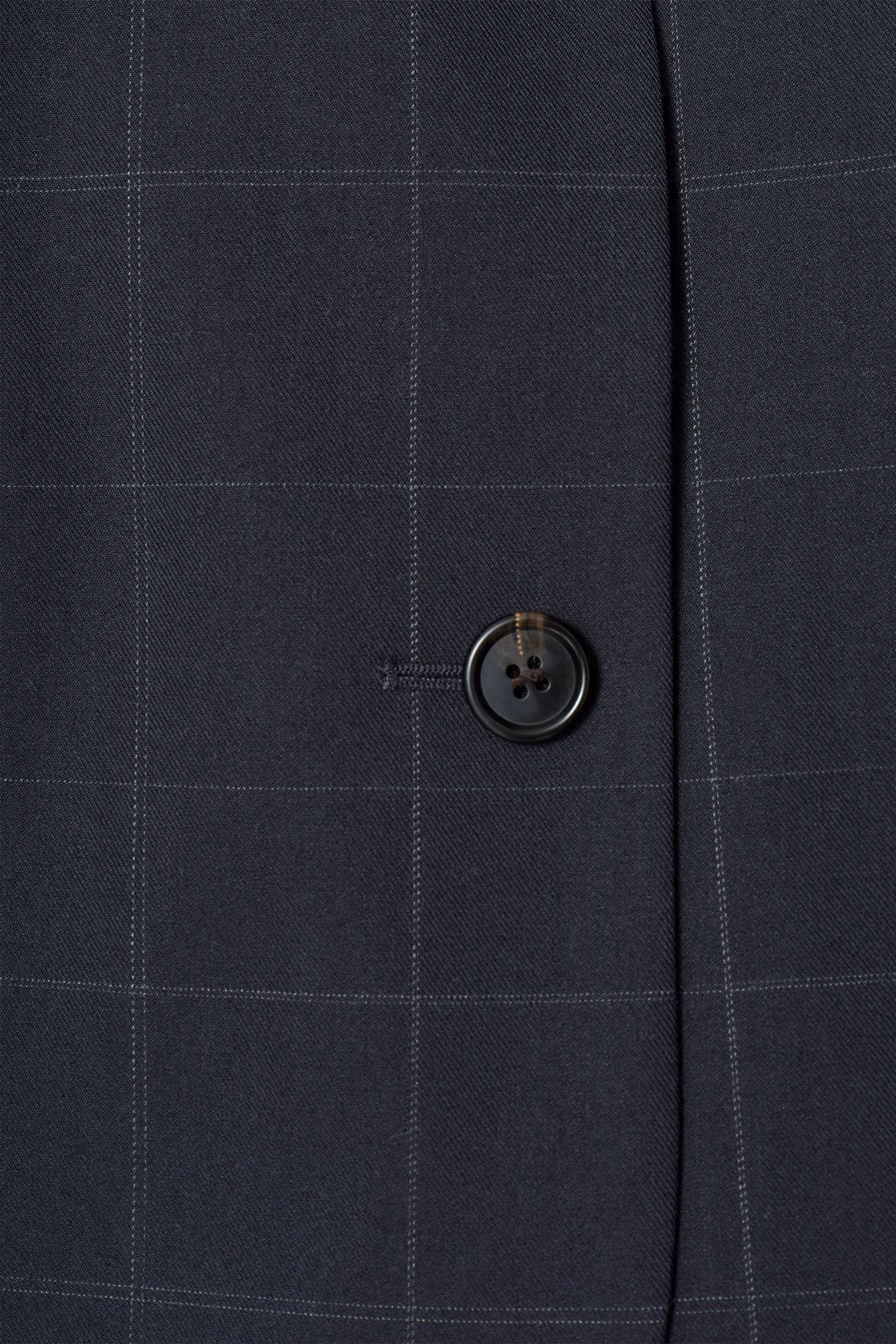 OVERSIZED WINDOWPANE-CHECK BLAZER