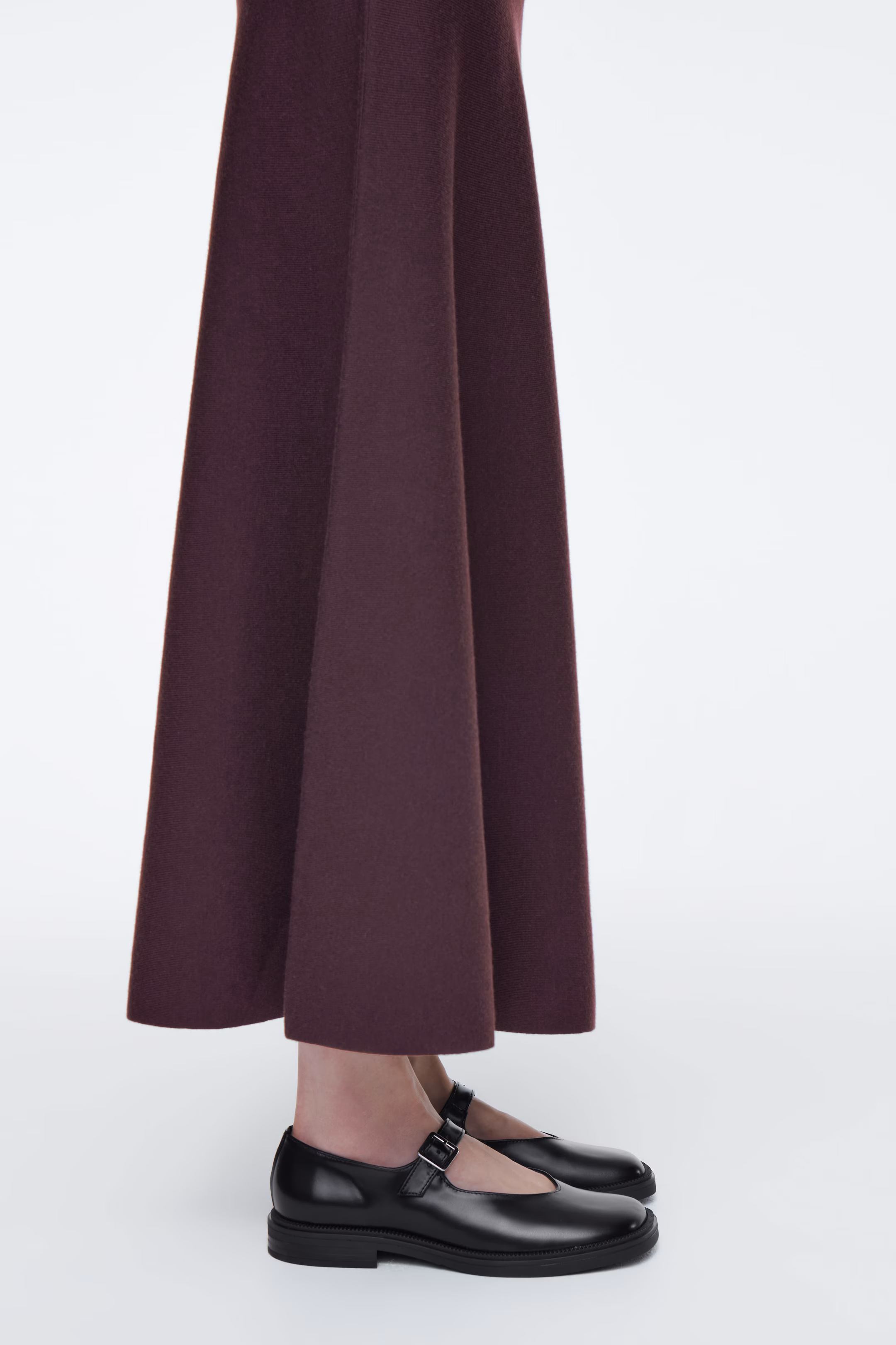 CHUNKY LEATHER MARY-JANE SHOES