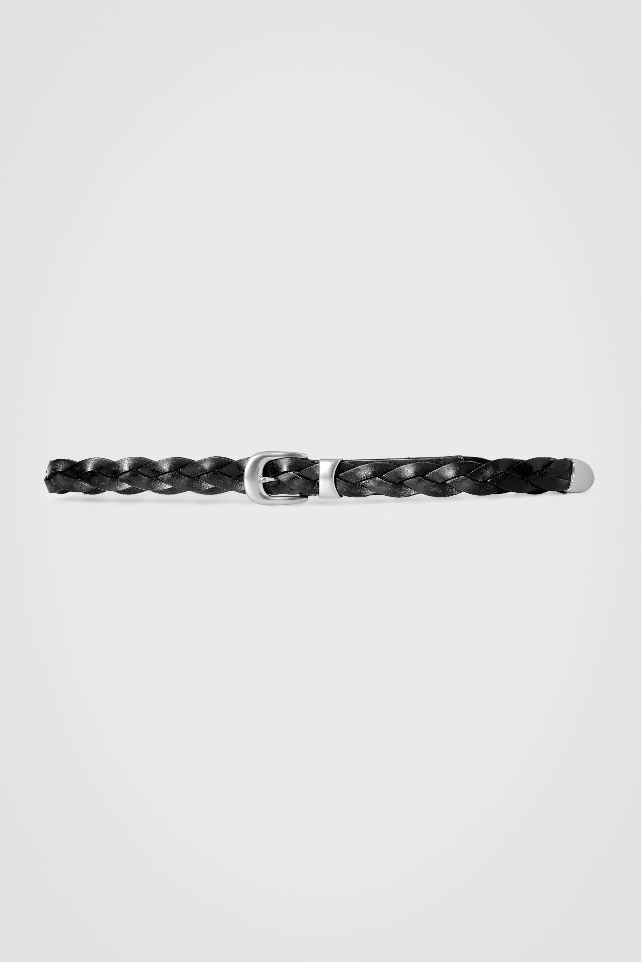 BRAIDED LEATHER BELT