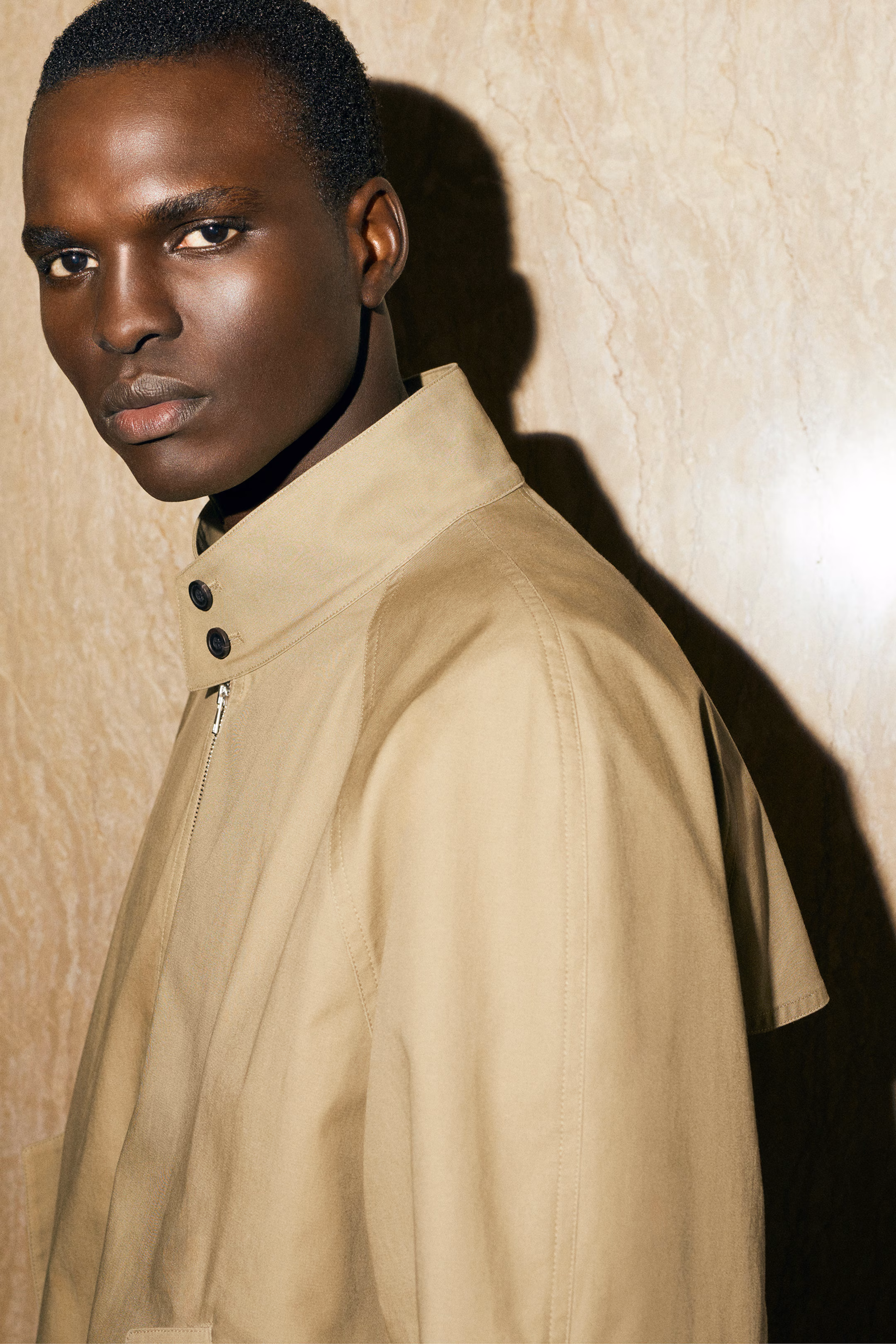 WATER-REPELLENT HARRINGTON JACKET