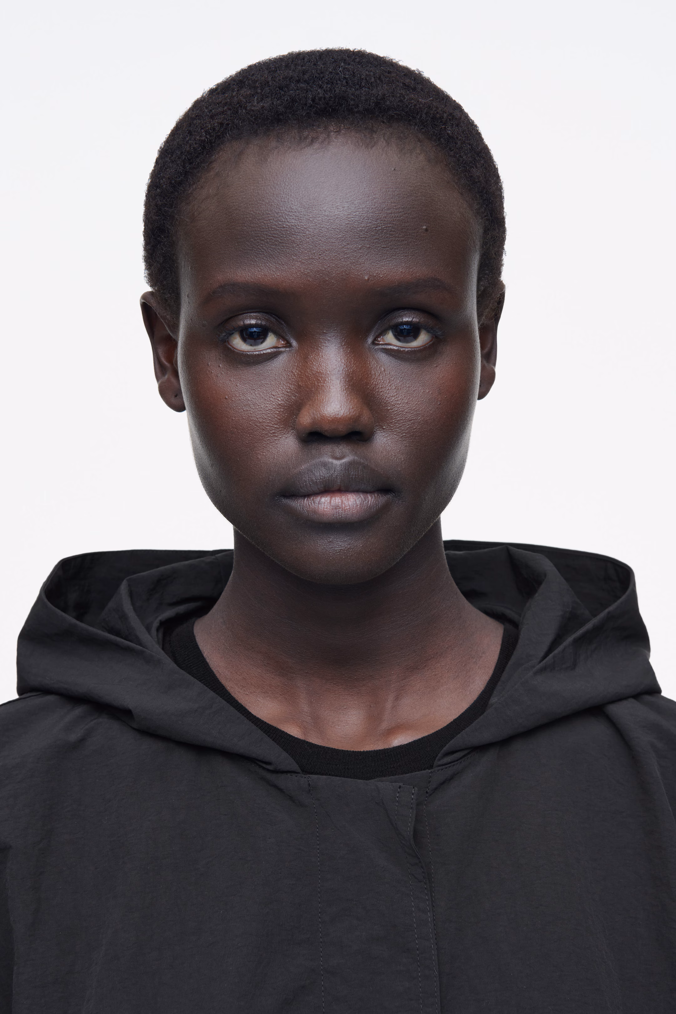 HOODED TRENCH COAT CAPE