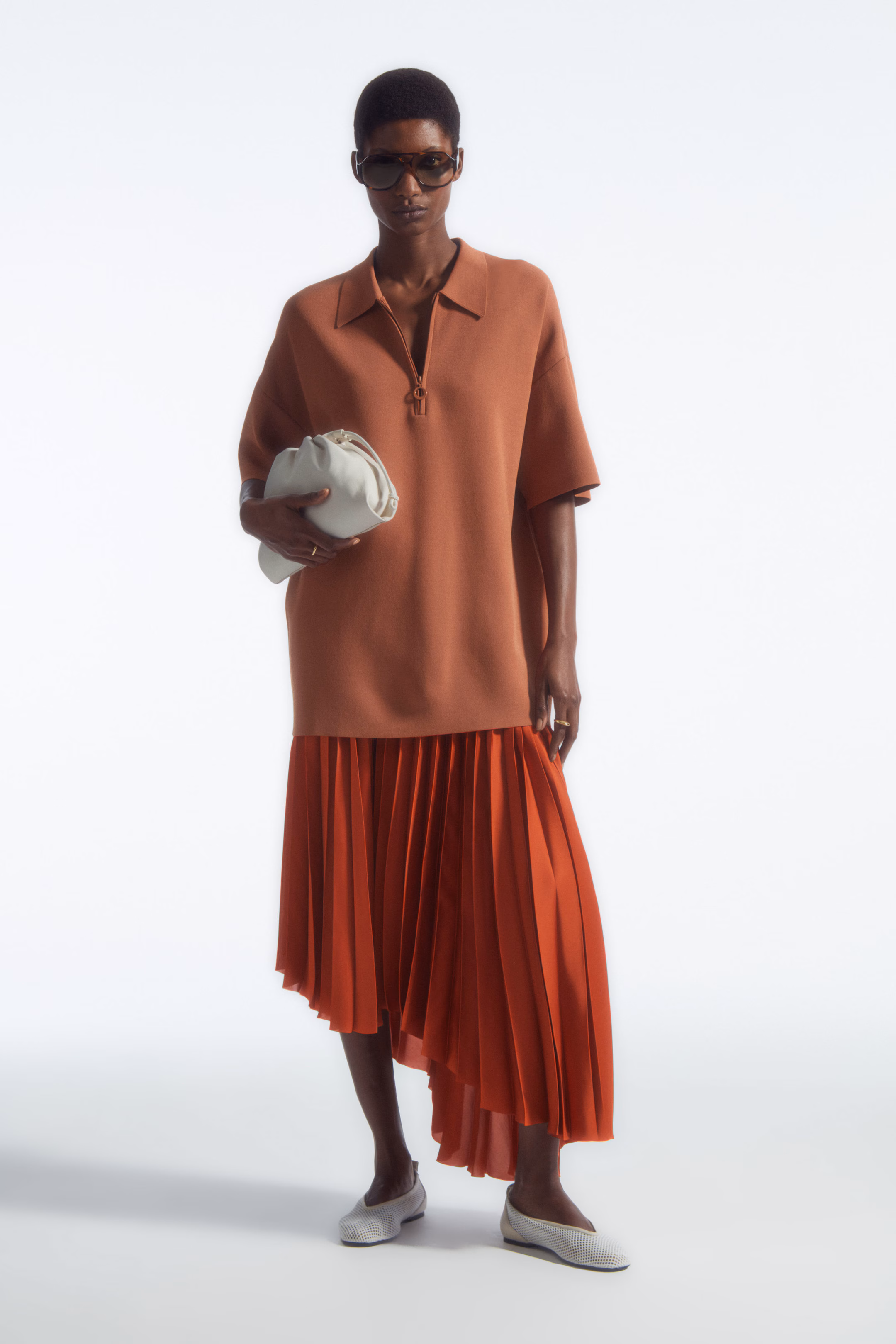 MINI CAVATELLI CLUTCH BAG - LEATHER