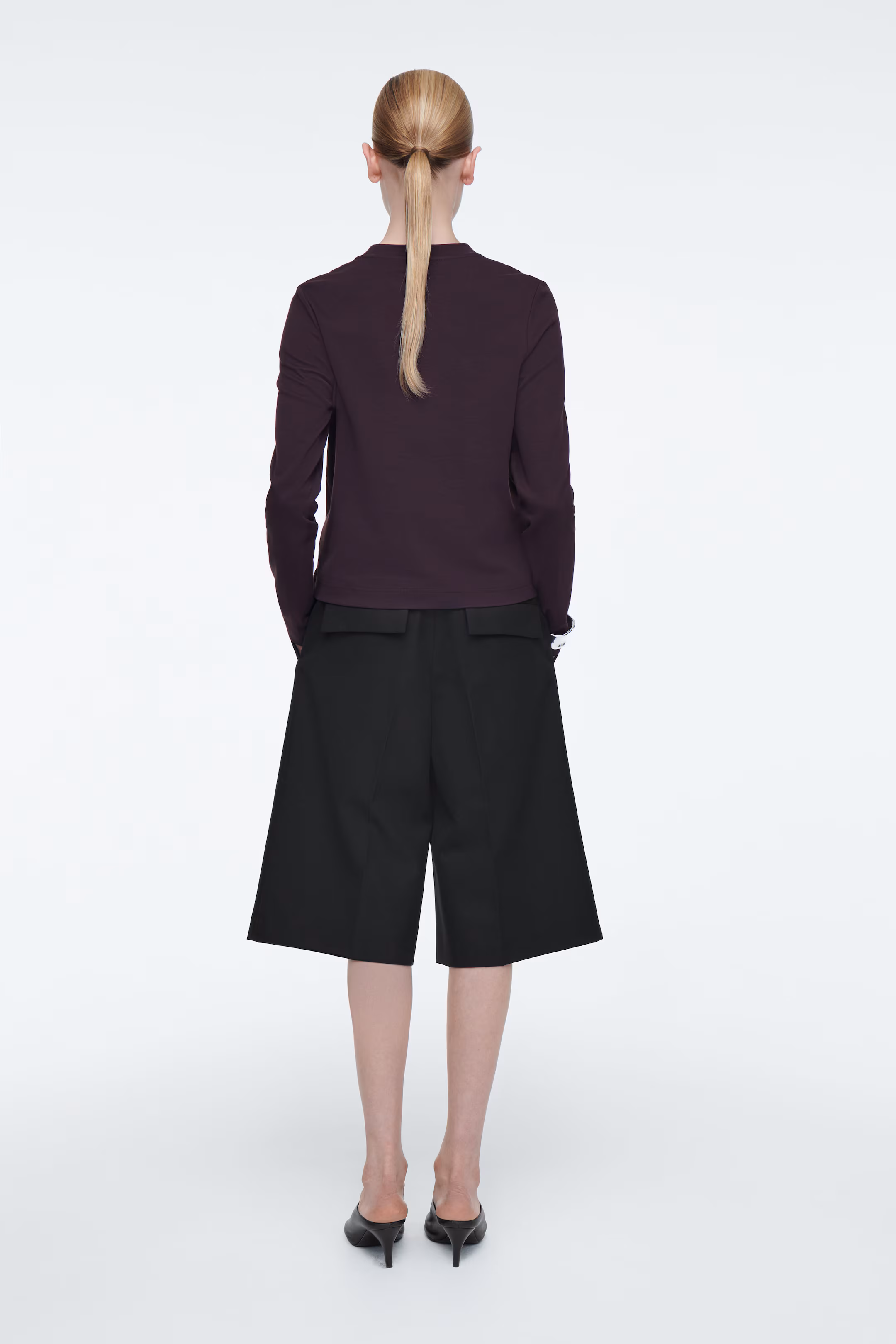 CLEAN CUT REGULAR LONG-SLEEVED T-SHIRT