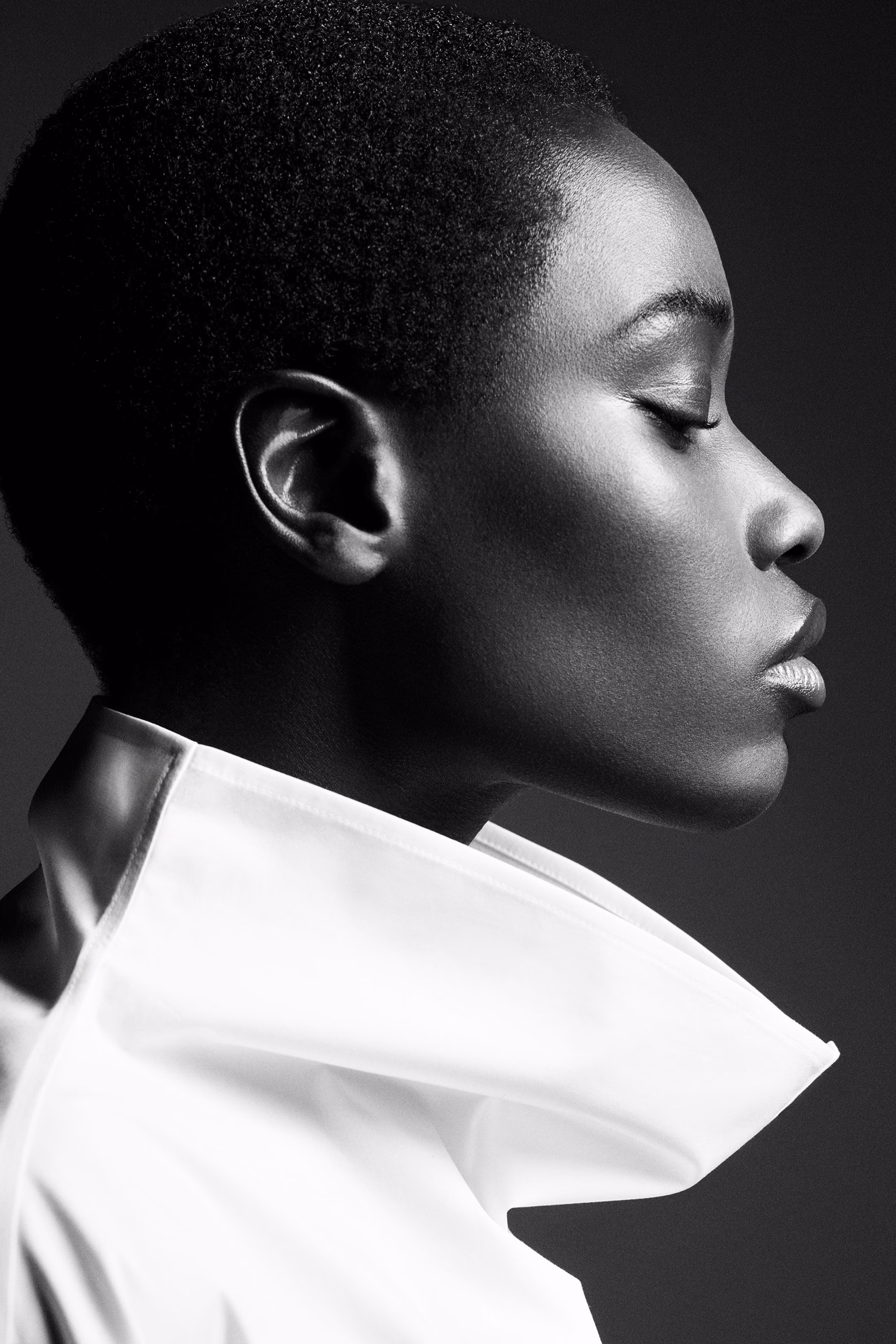 RELAXED FUNNEL-NECK SHIRT