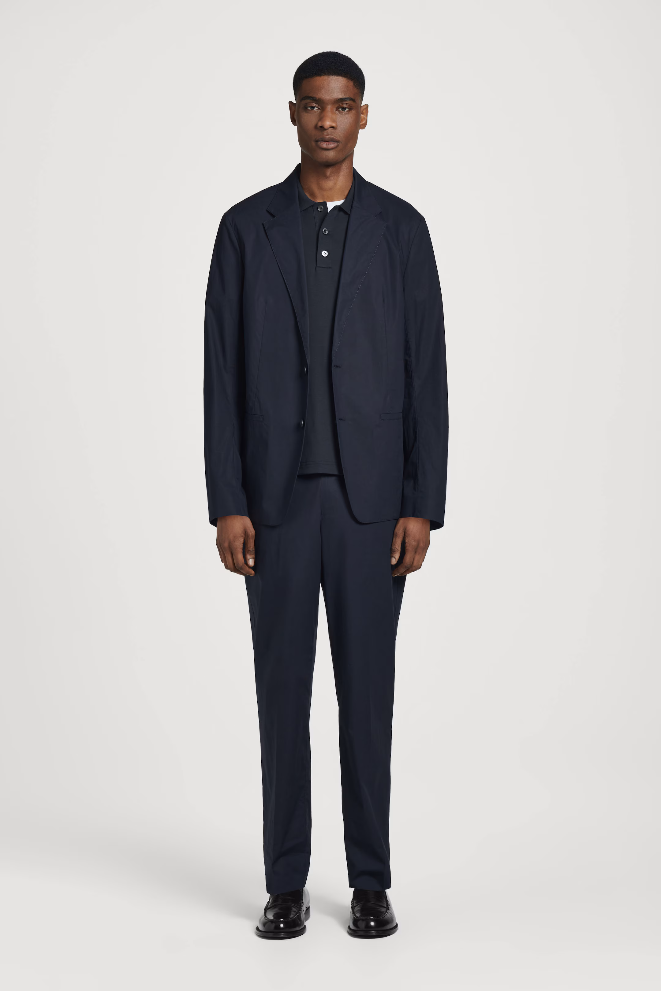 REGULAR-FIT MERCERISED-COTTON POLO SHIRT