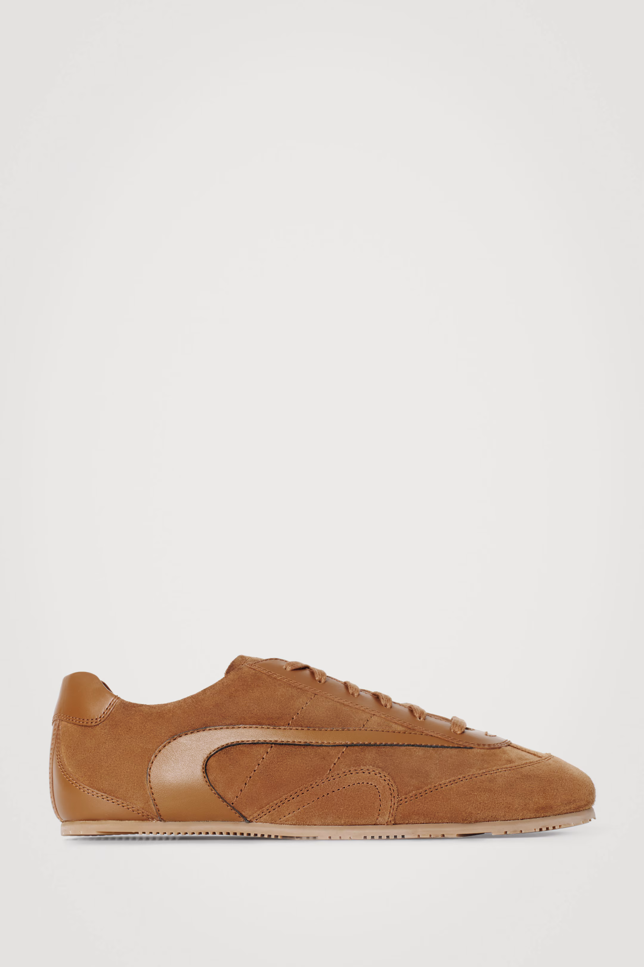 MINIMAL SUEDE TRAINERS