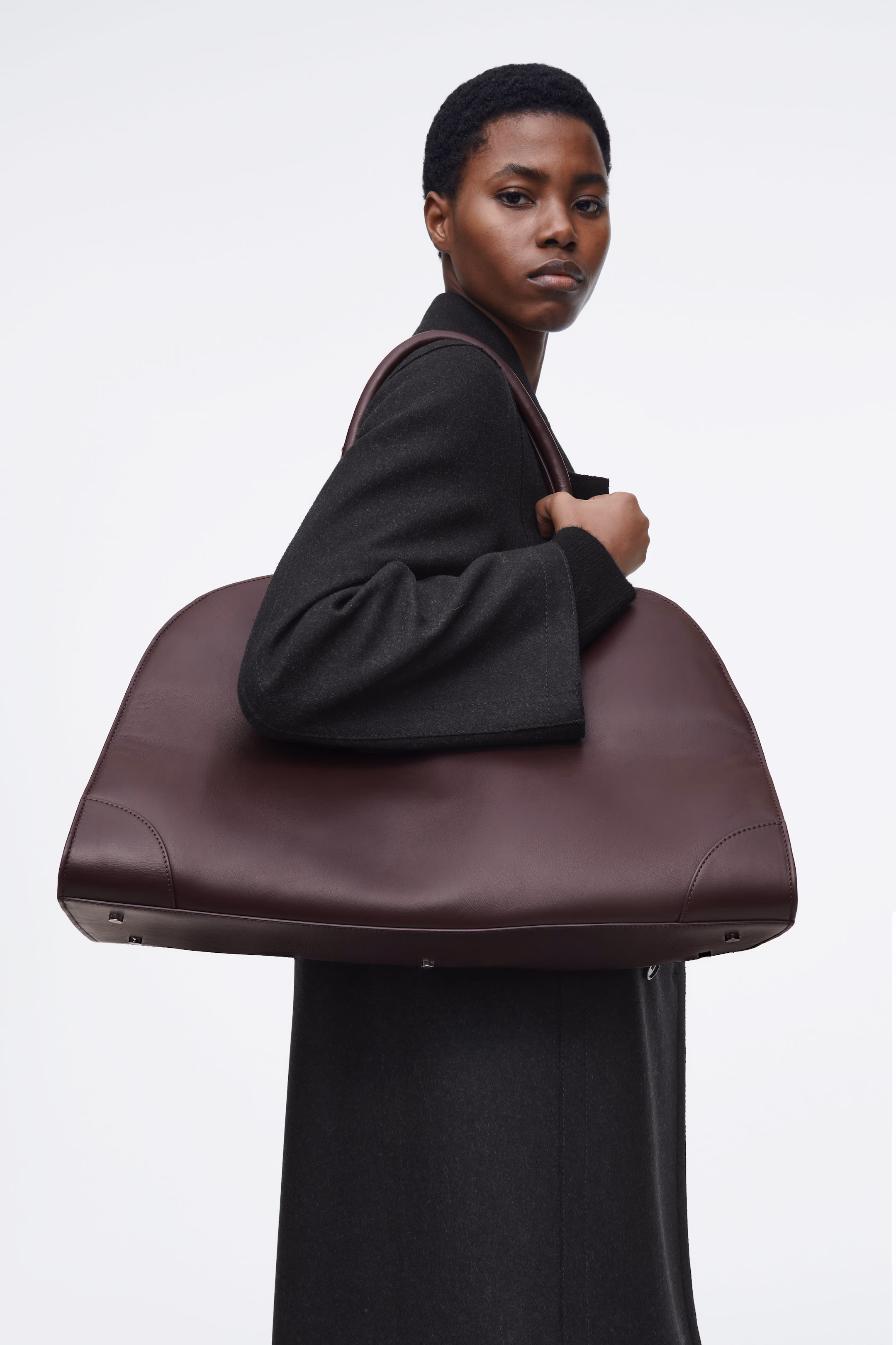 STUDIO BOWLING BAG - LEATHER