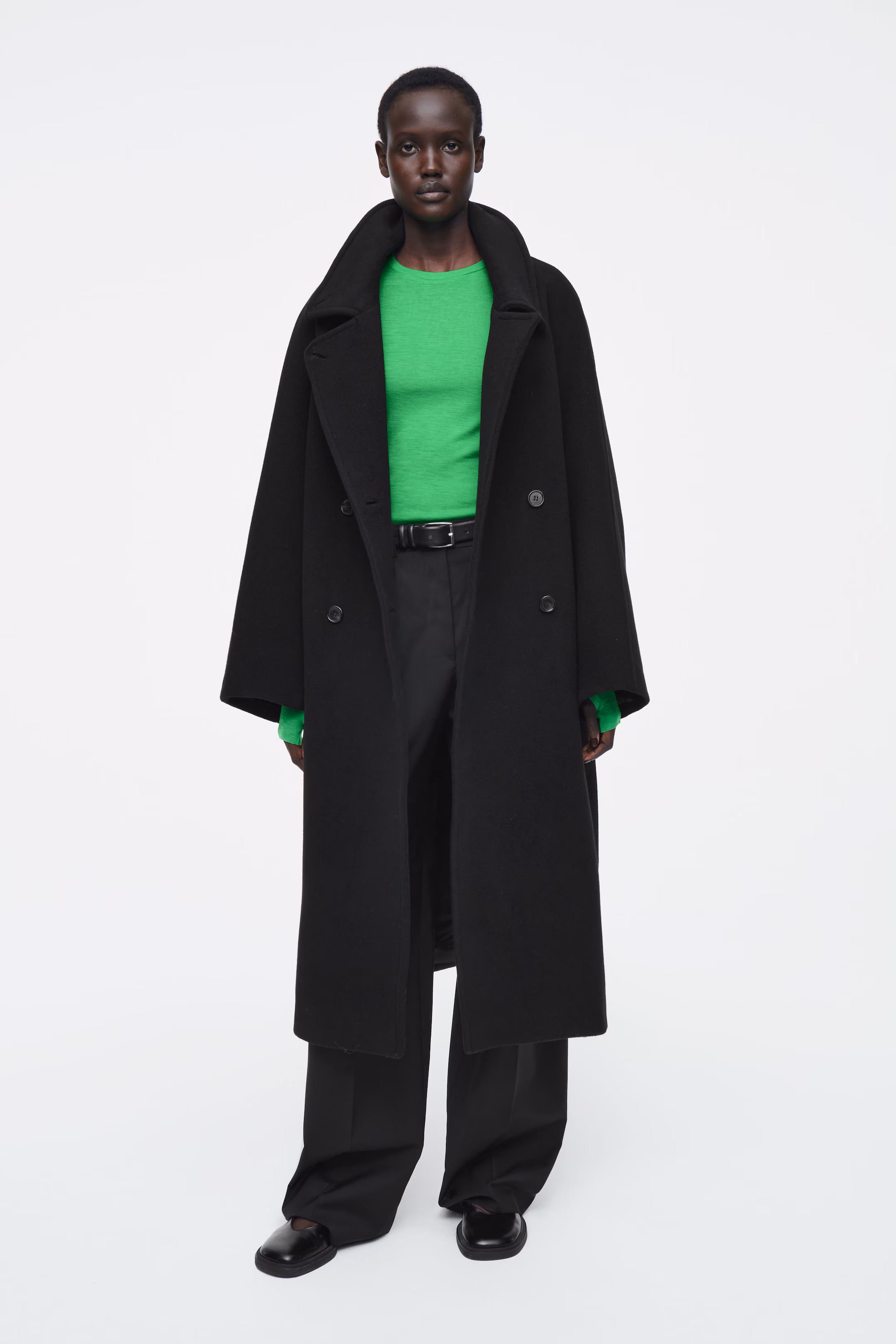 CREW-NECK MERINO WOOL TOP