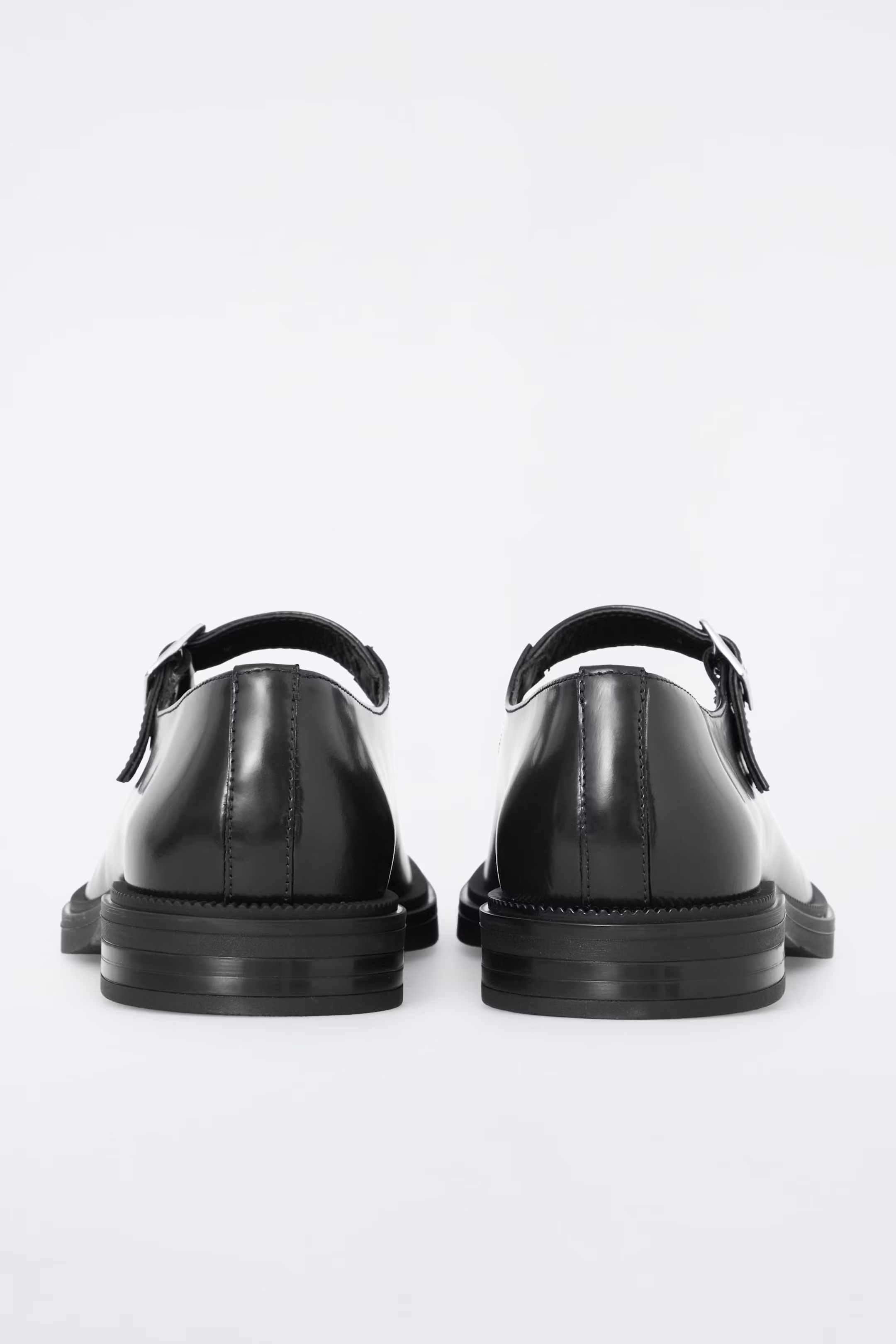 CHUNKY LEATHER MARY-JANE SHOES