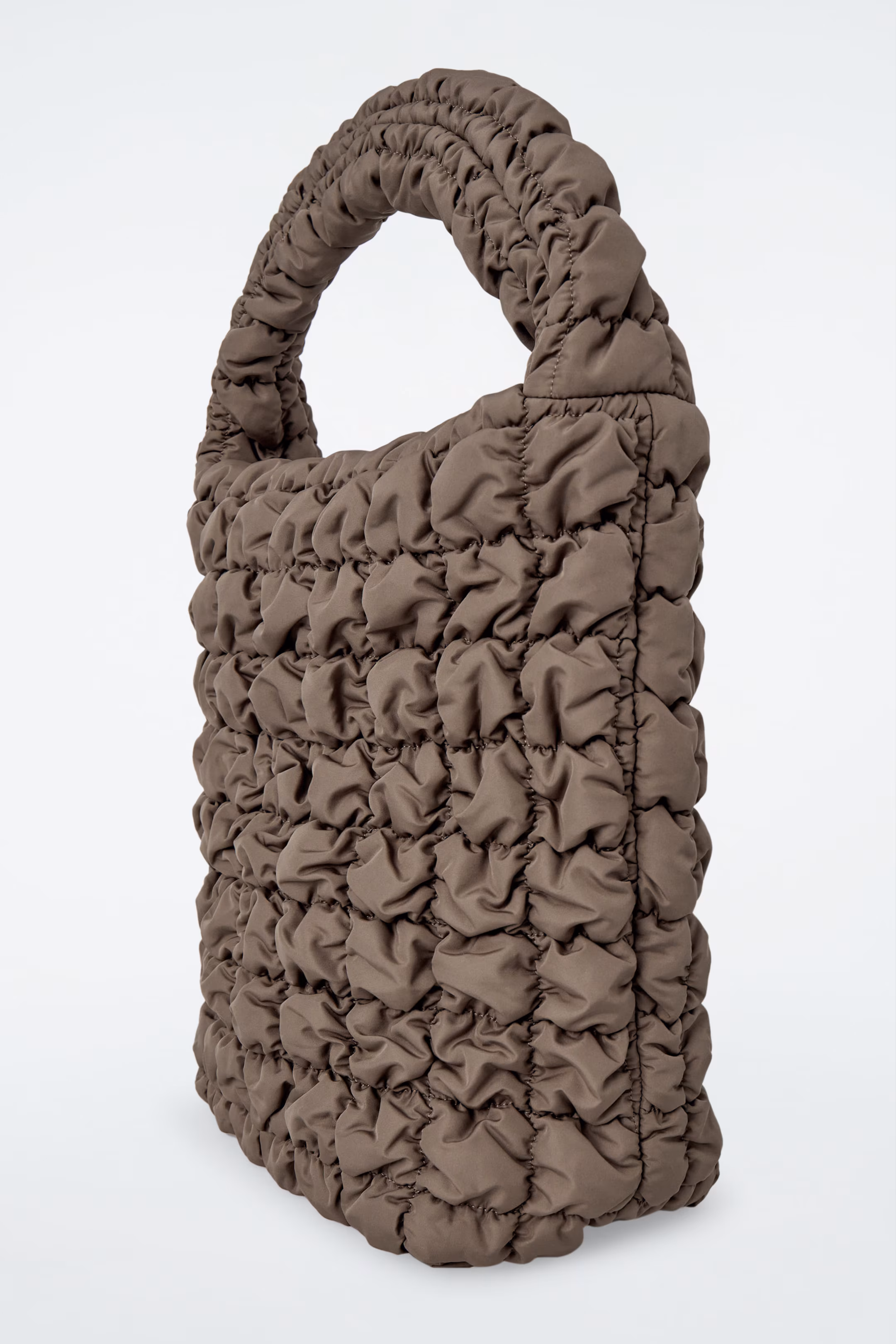 QUILTED MINI TOTE BAG