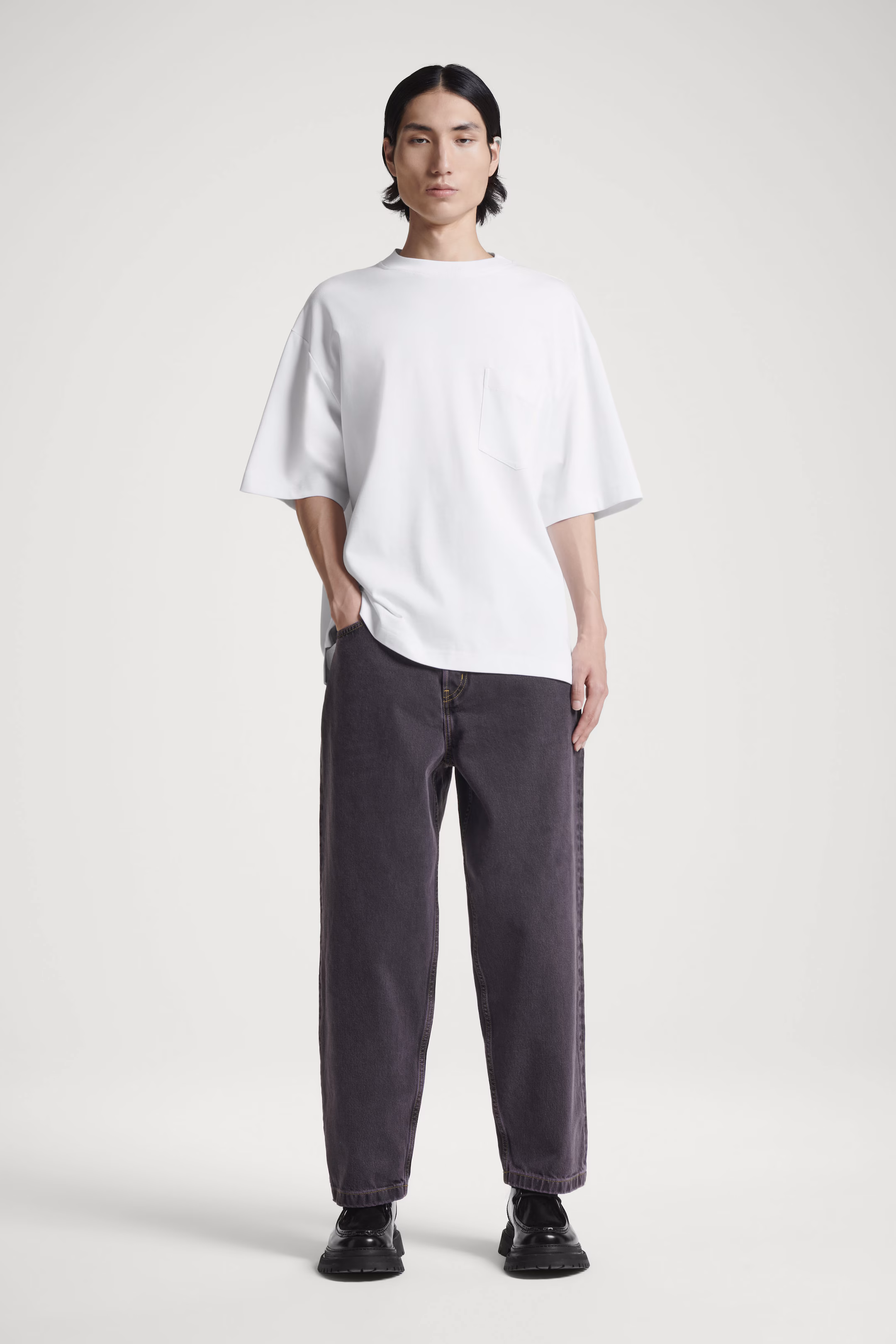 DOME STRAIGHT-LEG JEANS