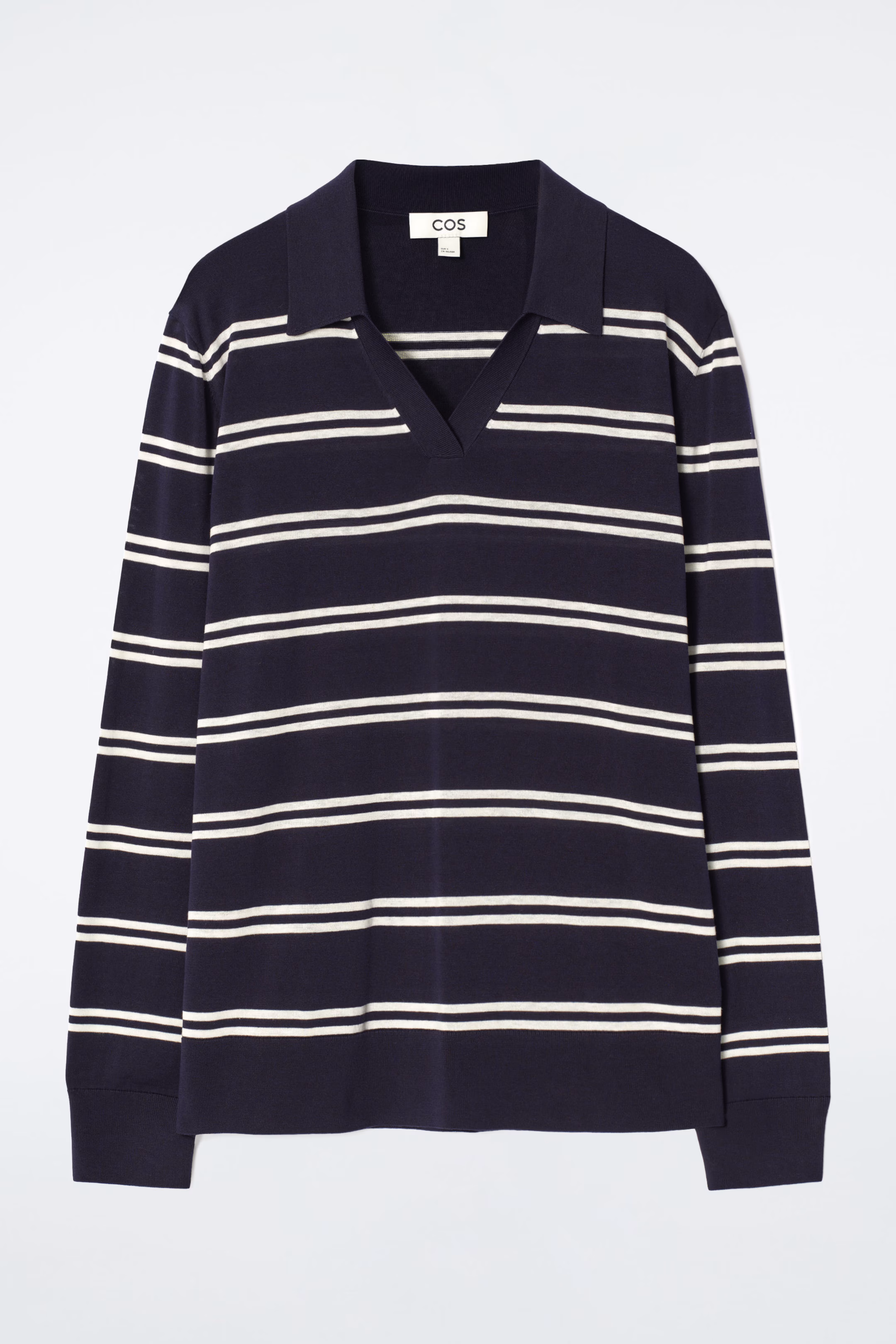 KNITTED SILK POLO SHIRT