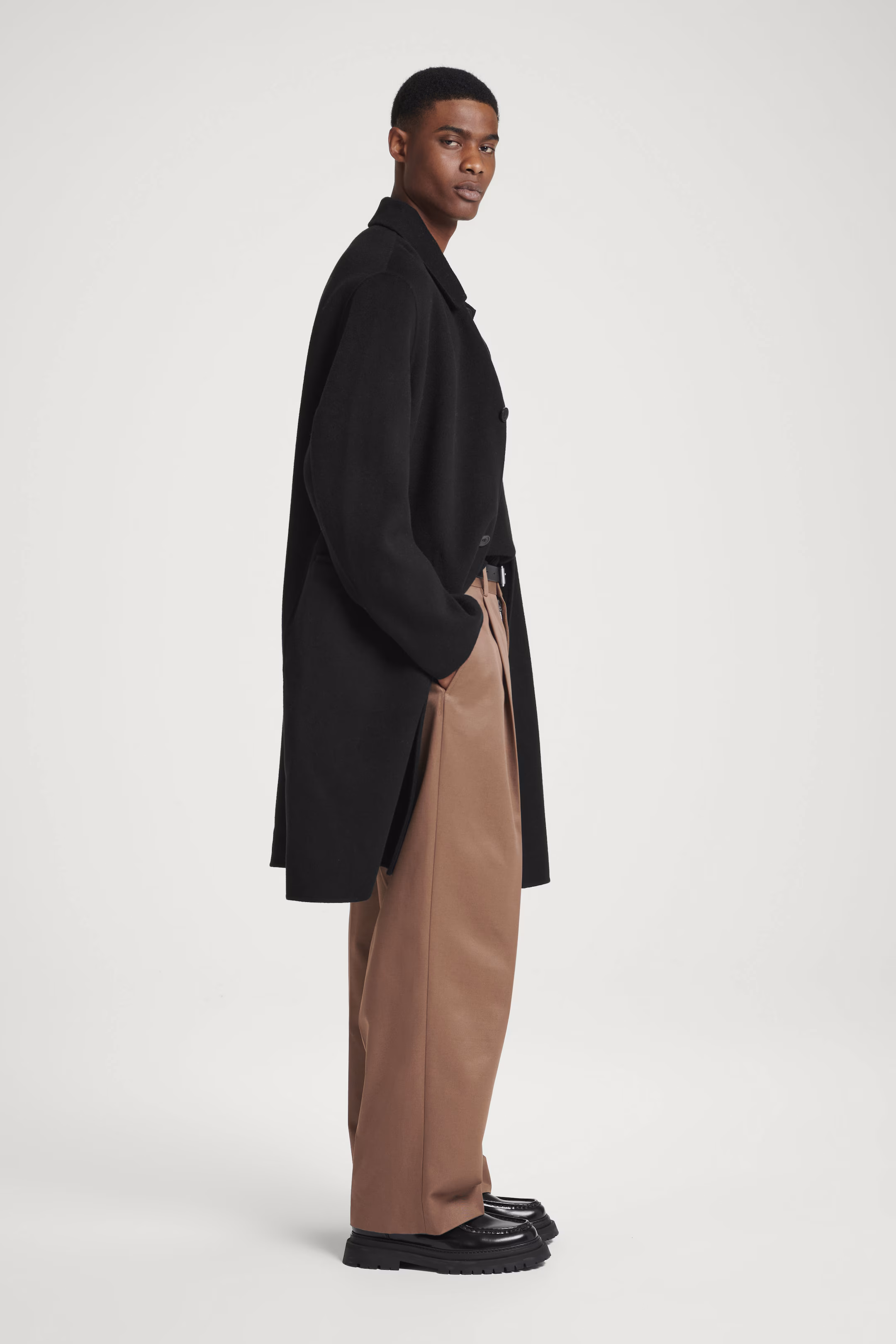 CHUNKY LEATHER DERBY SHOES