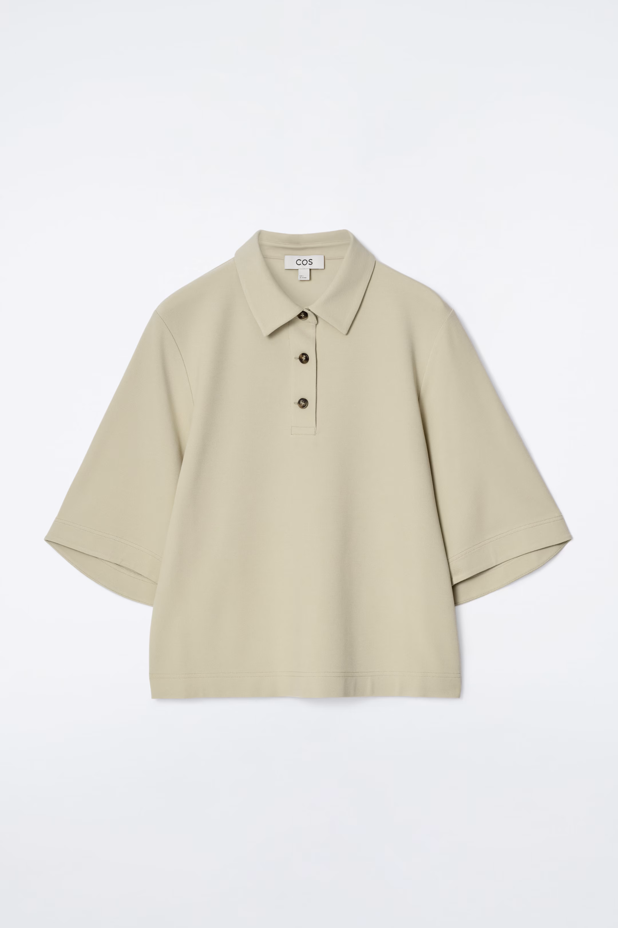 BOXY POLO SHIRT