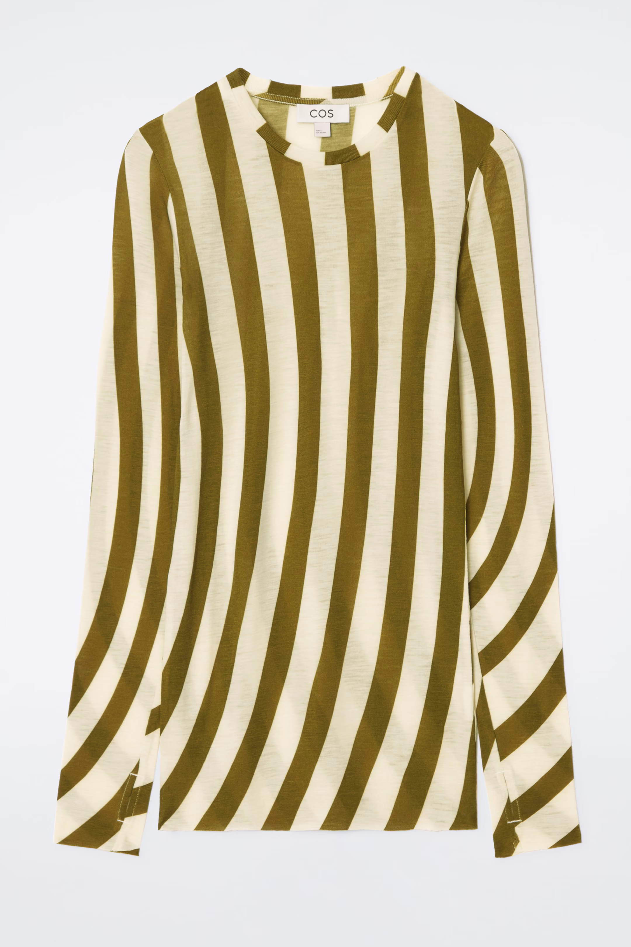 CREW-NECK MERINO WOOL TOP