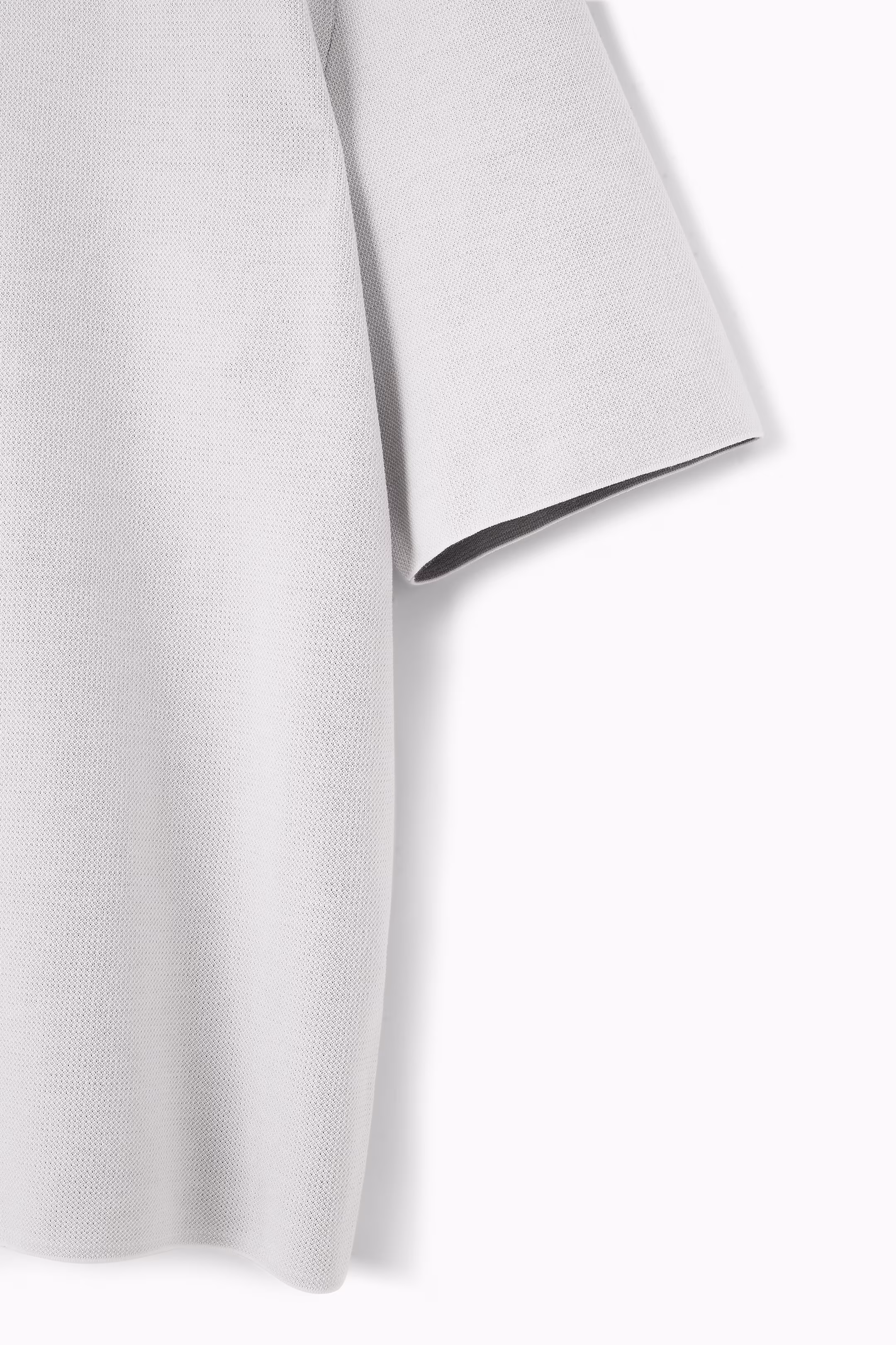 RELAXED DOUBLE-FACED KNIT T-SHIRT