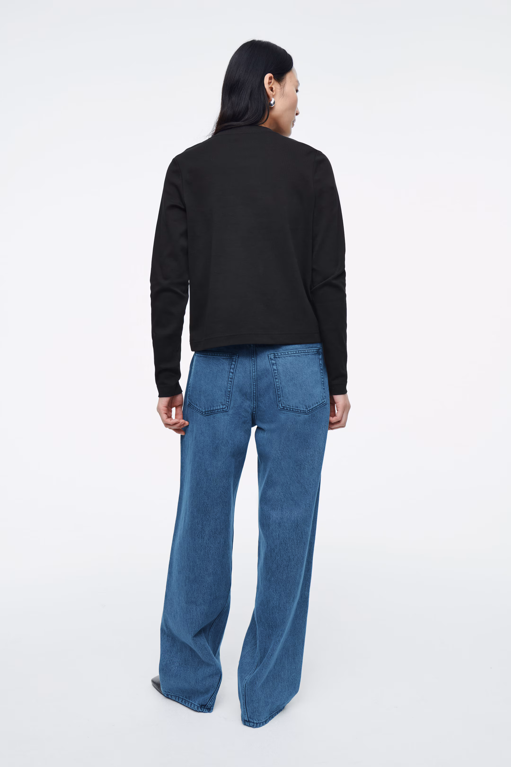 CLEAN CUT REGULAR LONG-SLEEVED T-SHIRT