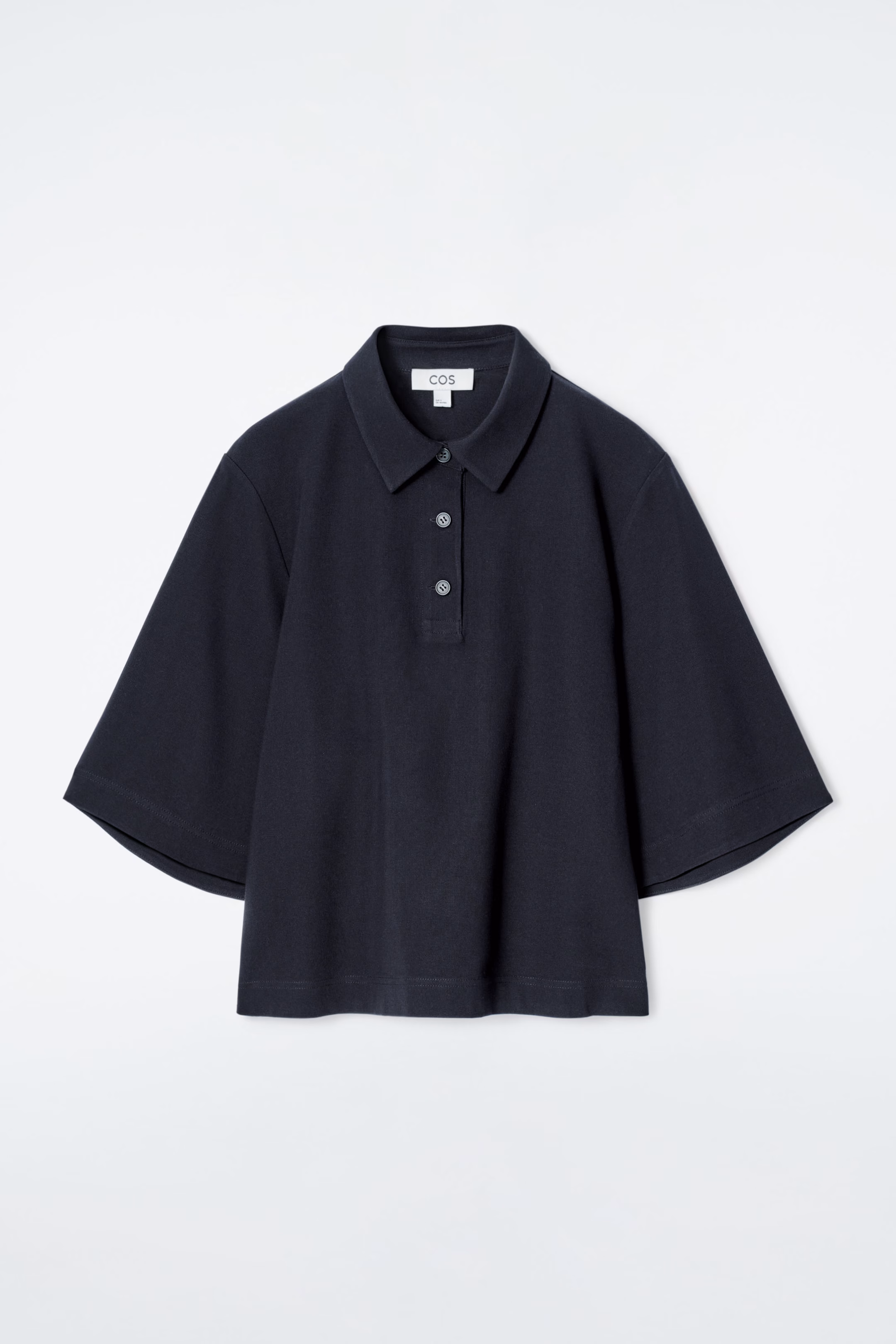 BOXY POLO SHIRT