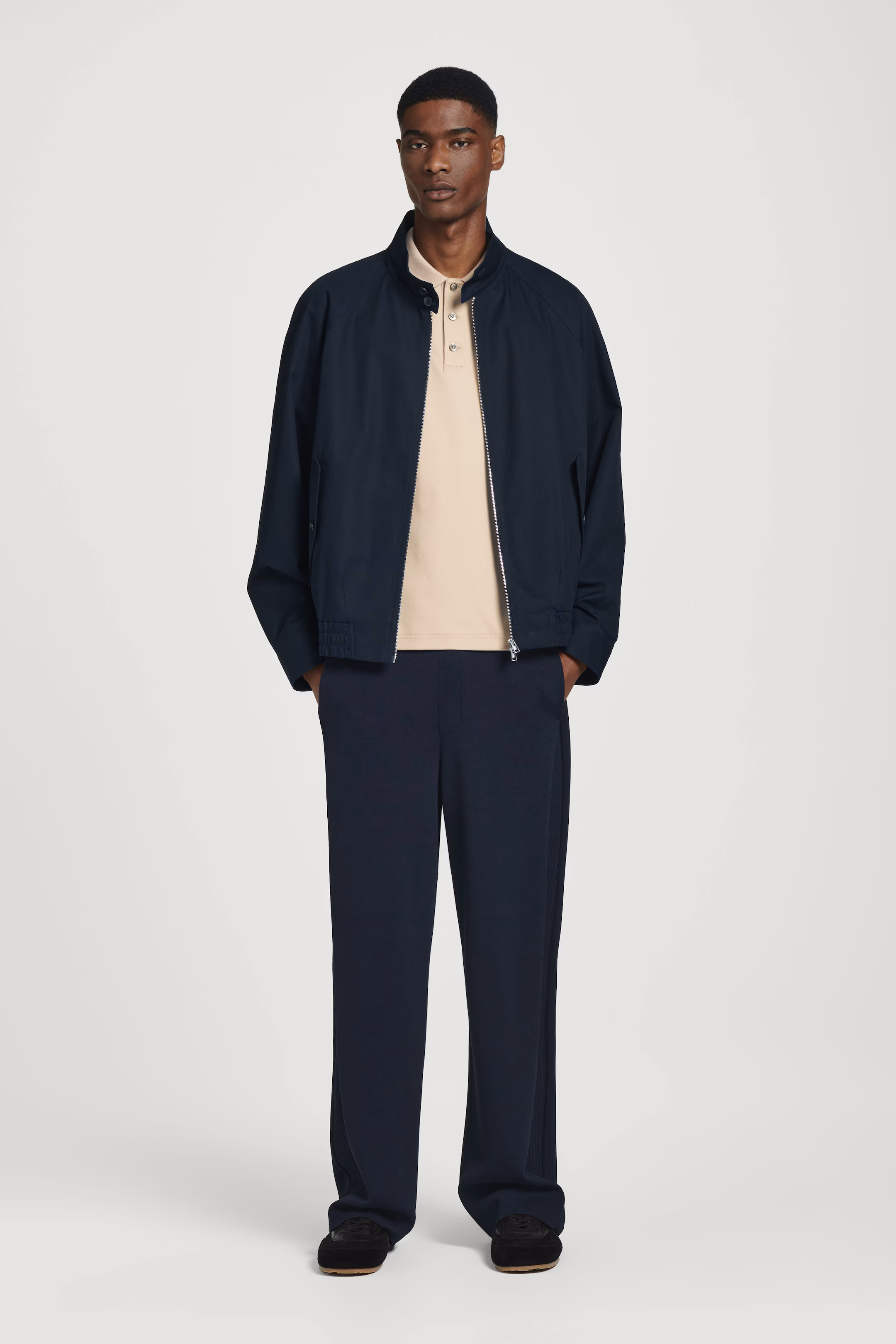 REGULAR-FIT MERCERISED-COTTON POLO SHIRT