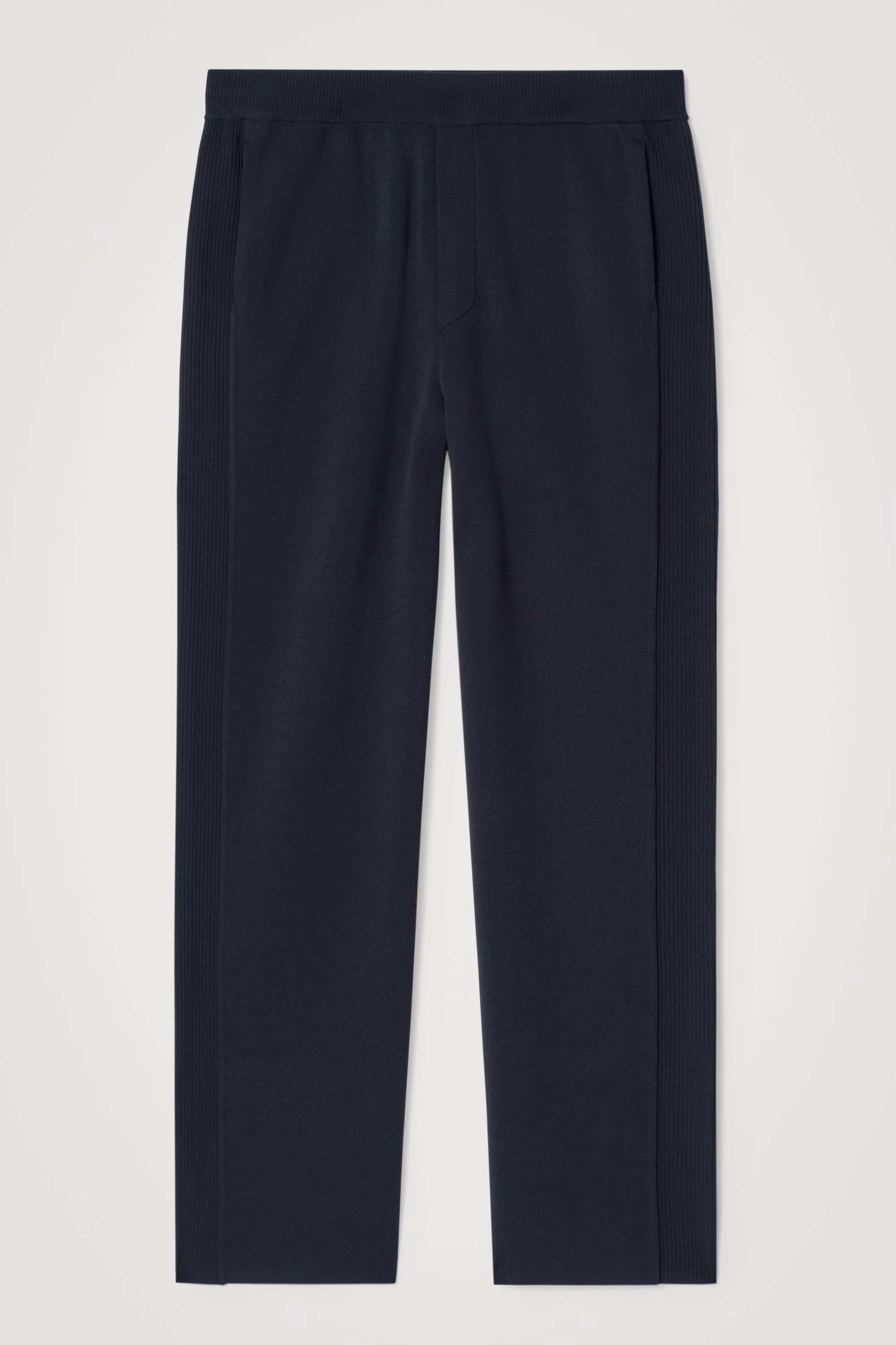DOUBLE-FACED STRAIGHT-LEG TRACK PANTS