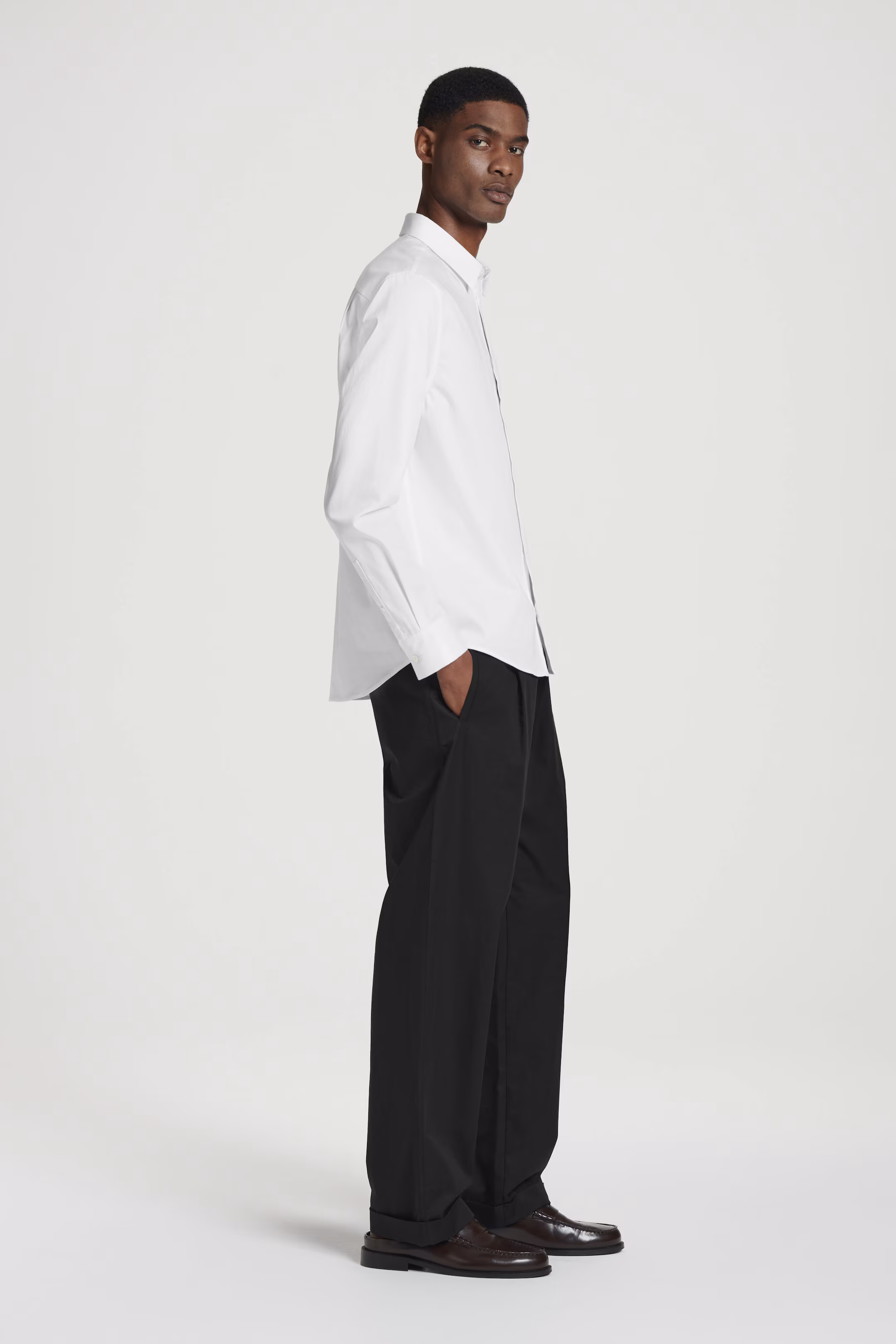 TAILORED COTTON SHIRT