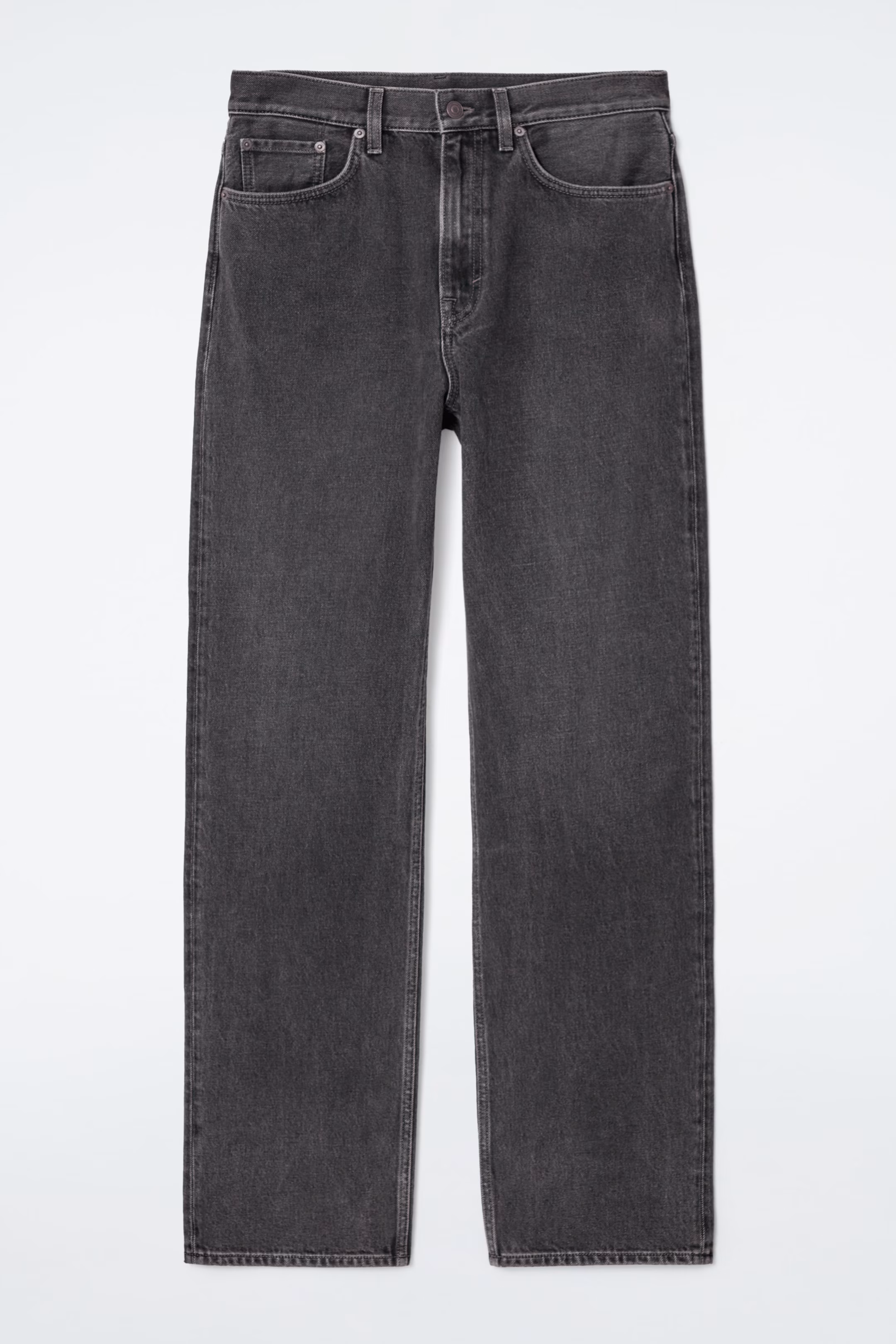 COLUMN STRAIGHT-LEG JEANS