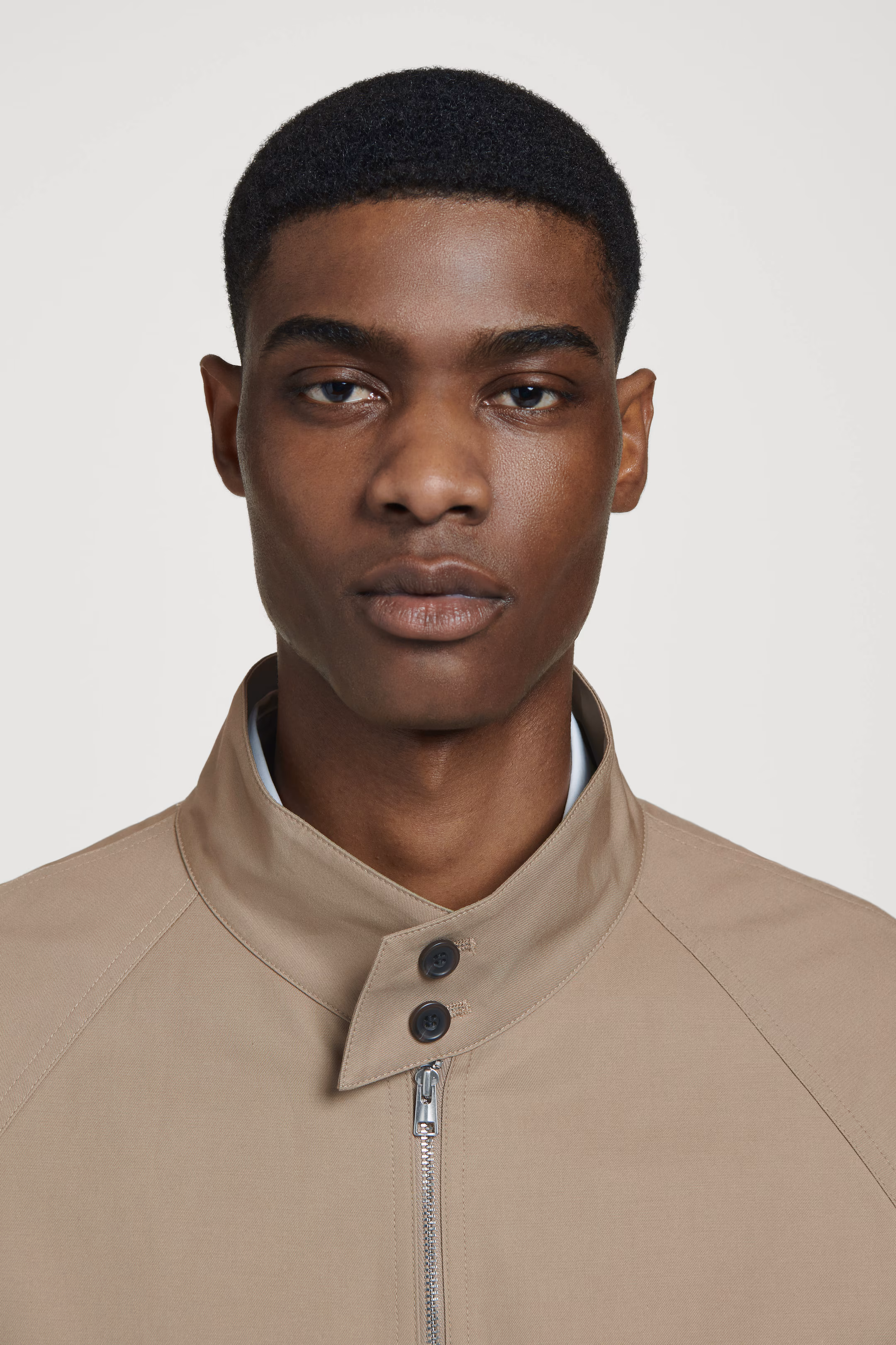 WATER-REPELLENT HARRINGTON JACKET