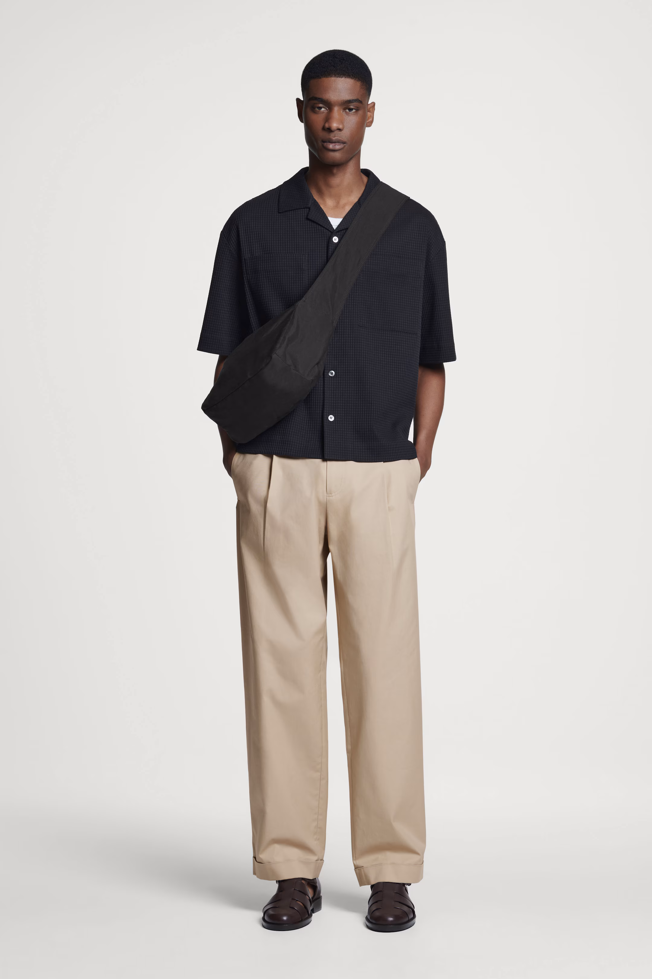 MINI SLOUCHY CROSSBODY BAG - NYLON