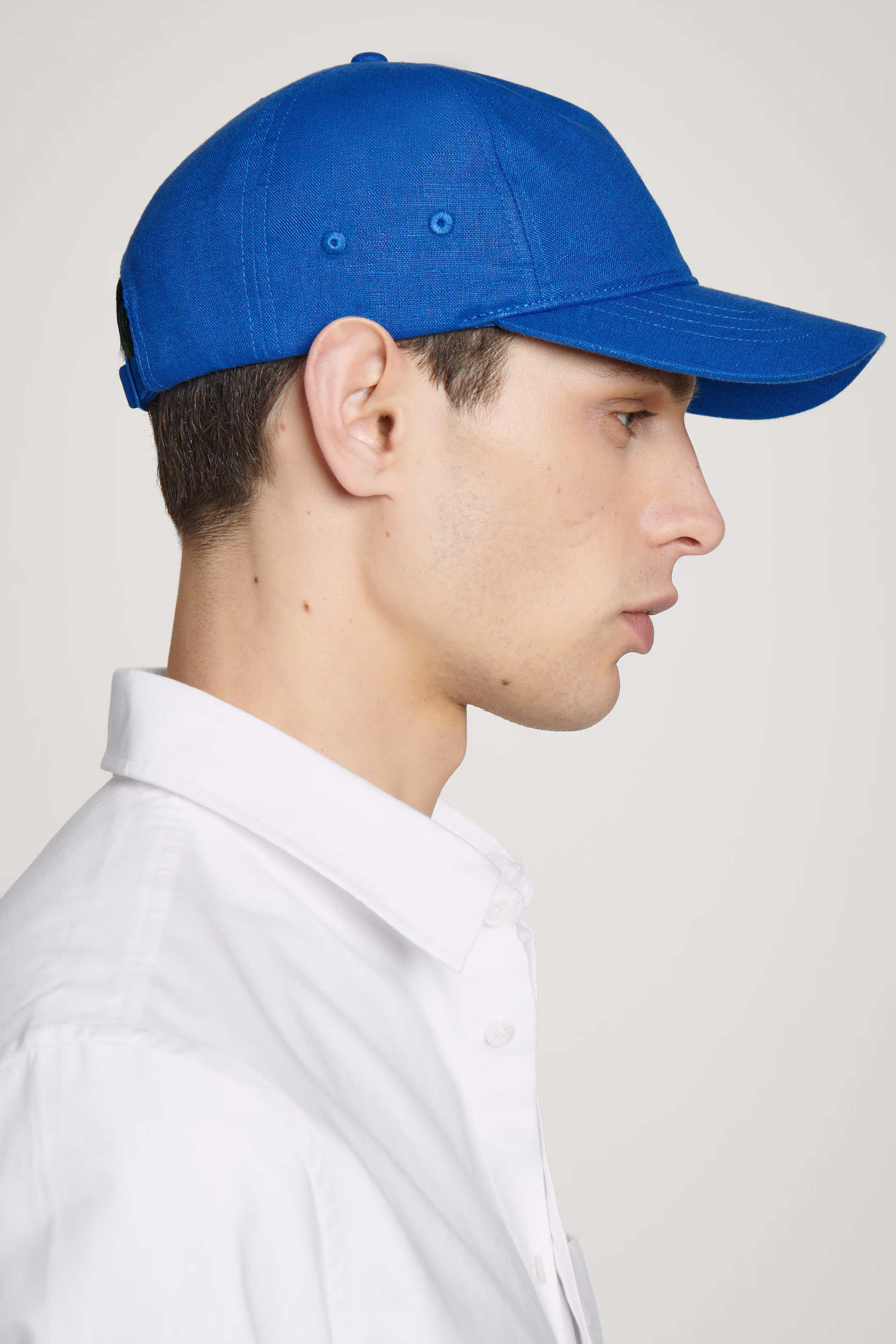 LINEN BASEBALL CAP