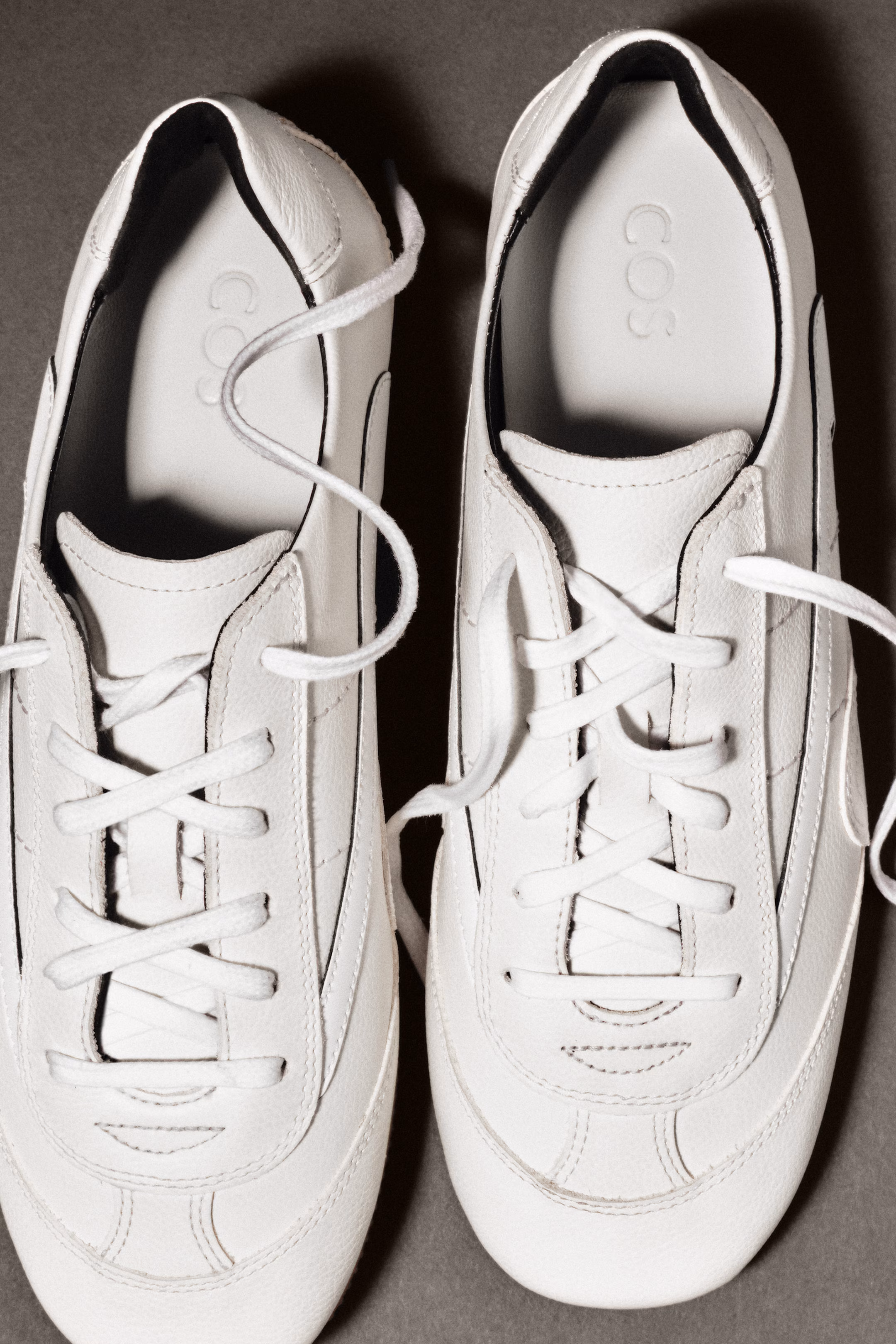 MINIMAL SUEDE TRAINERS