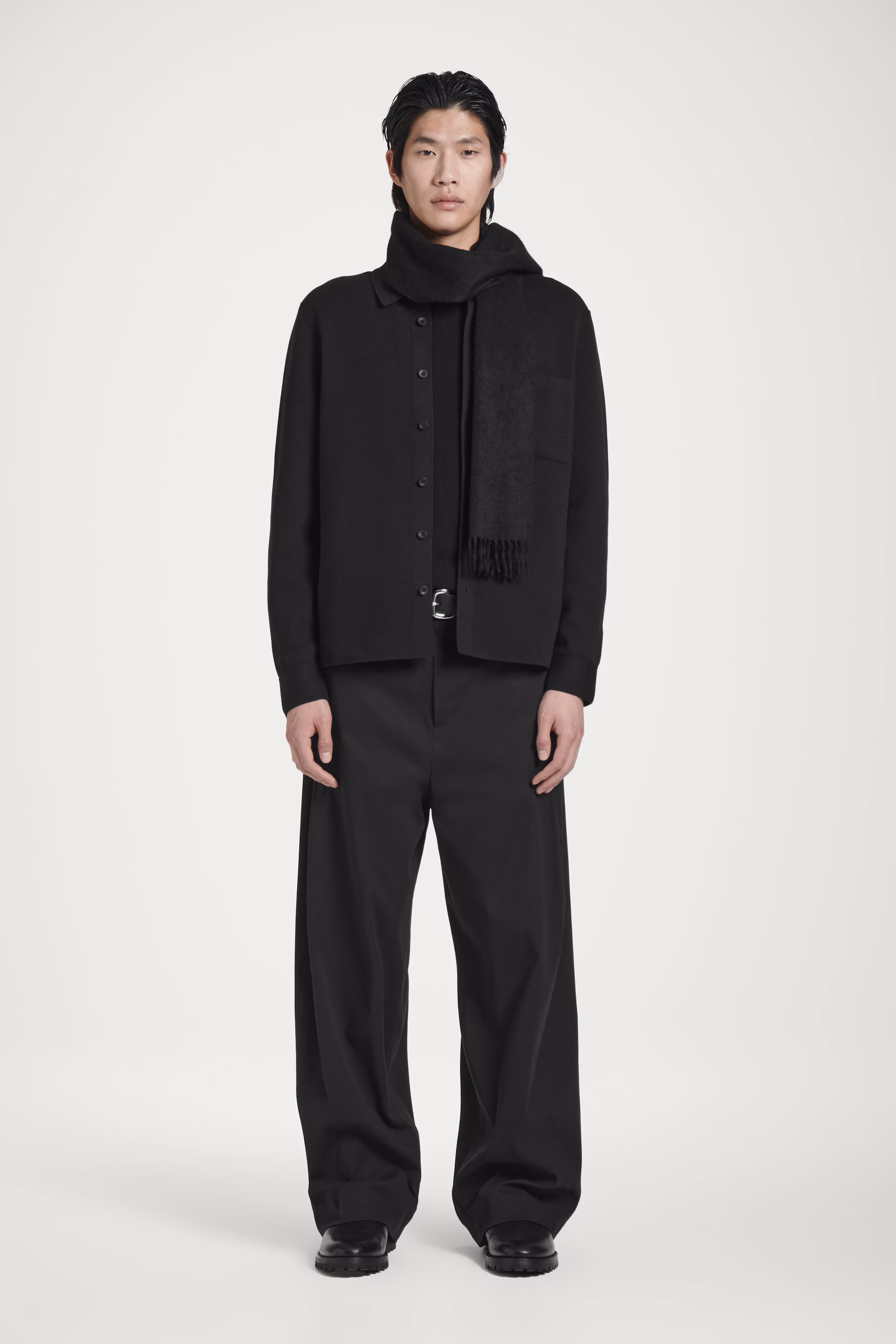 MILANO-KNIT COTTON SHIRT