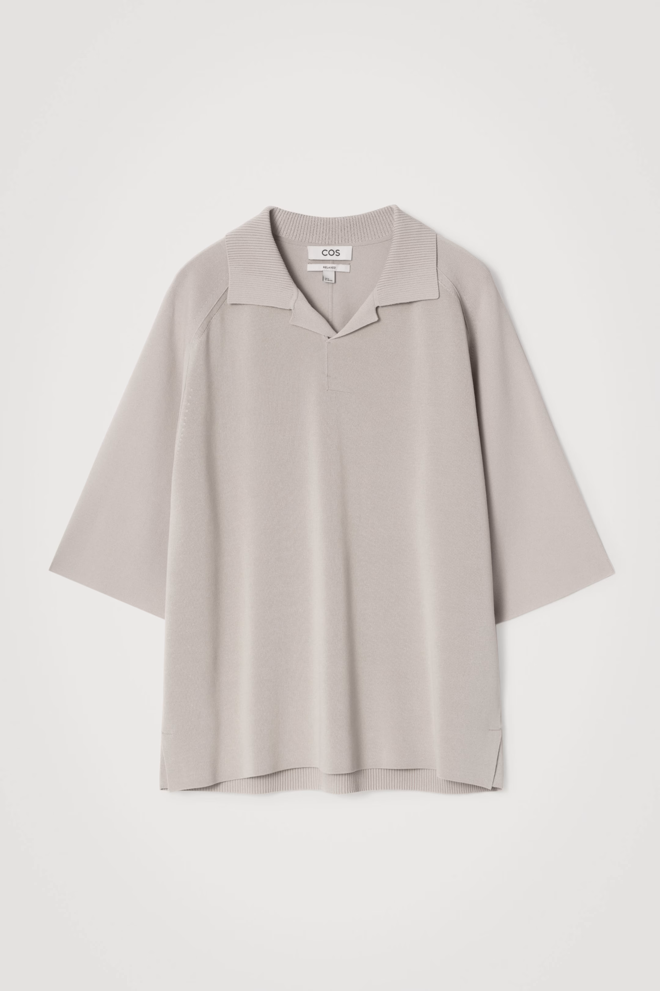 COLOUR-BLOCK DOUBLE-FACED POLO SHIRT