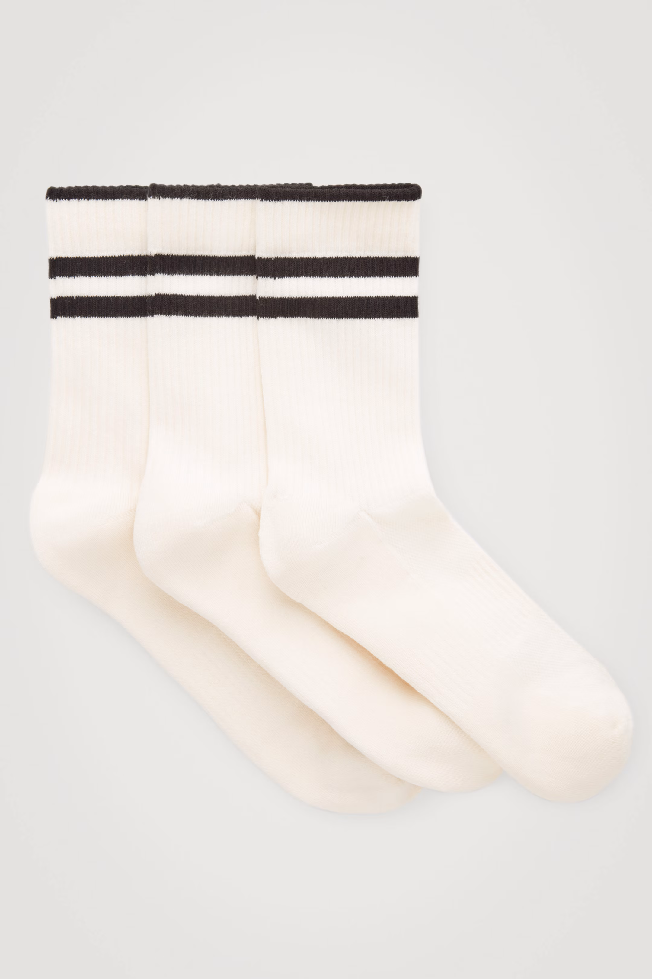 3-PACK RIBBED SPORT SOCKS