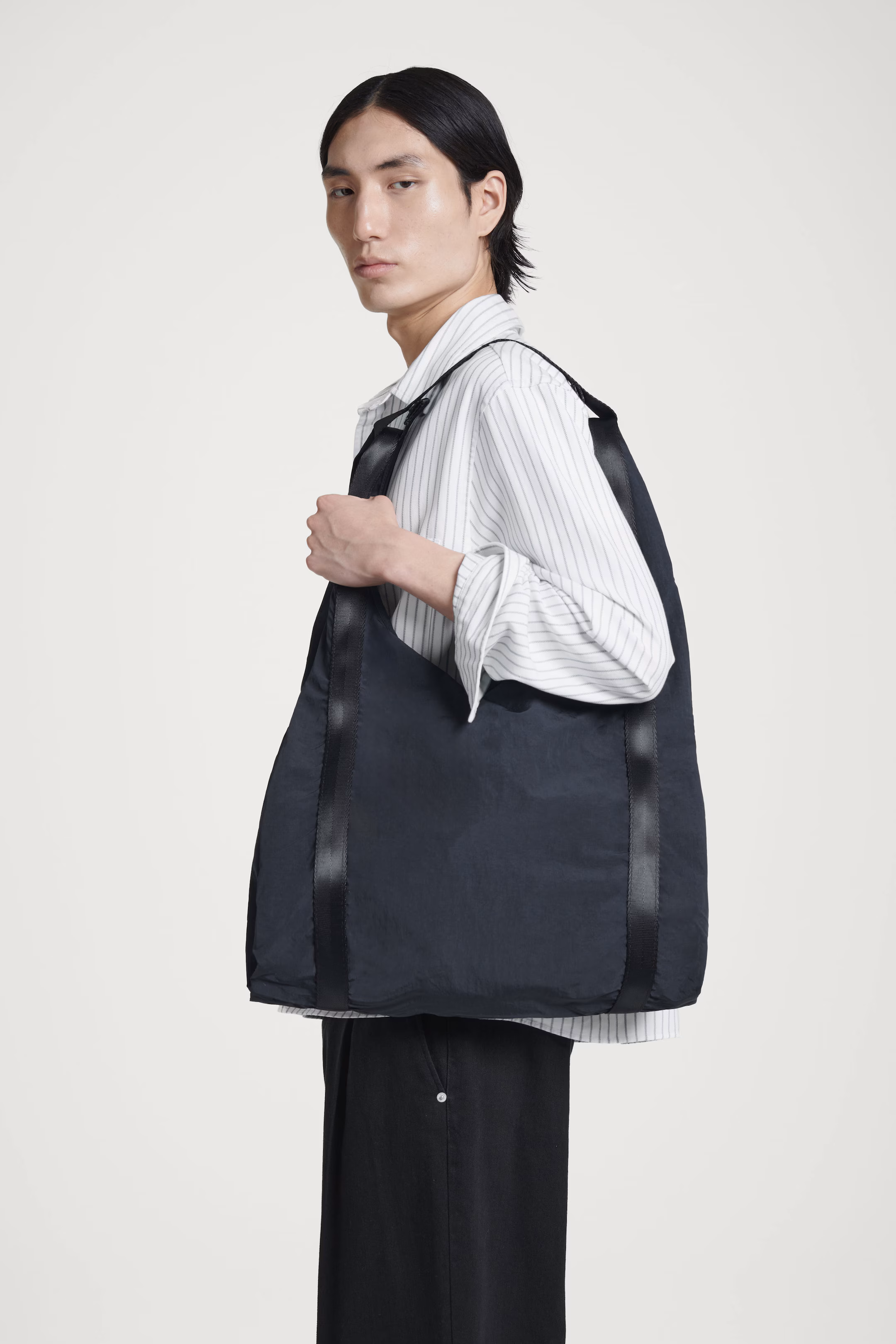 NYLON PARACHUTE TOTE