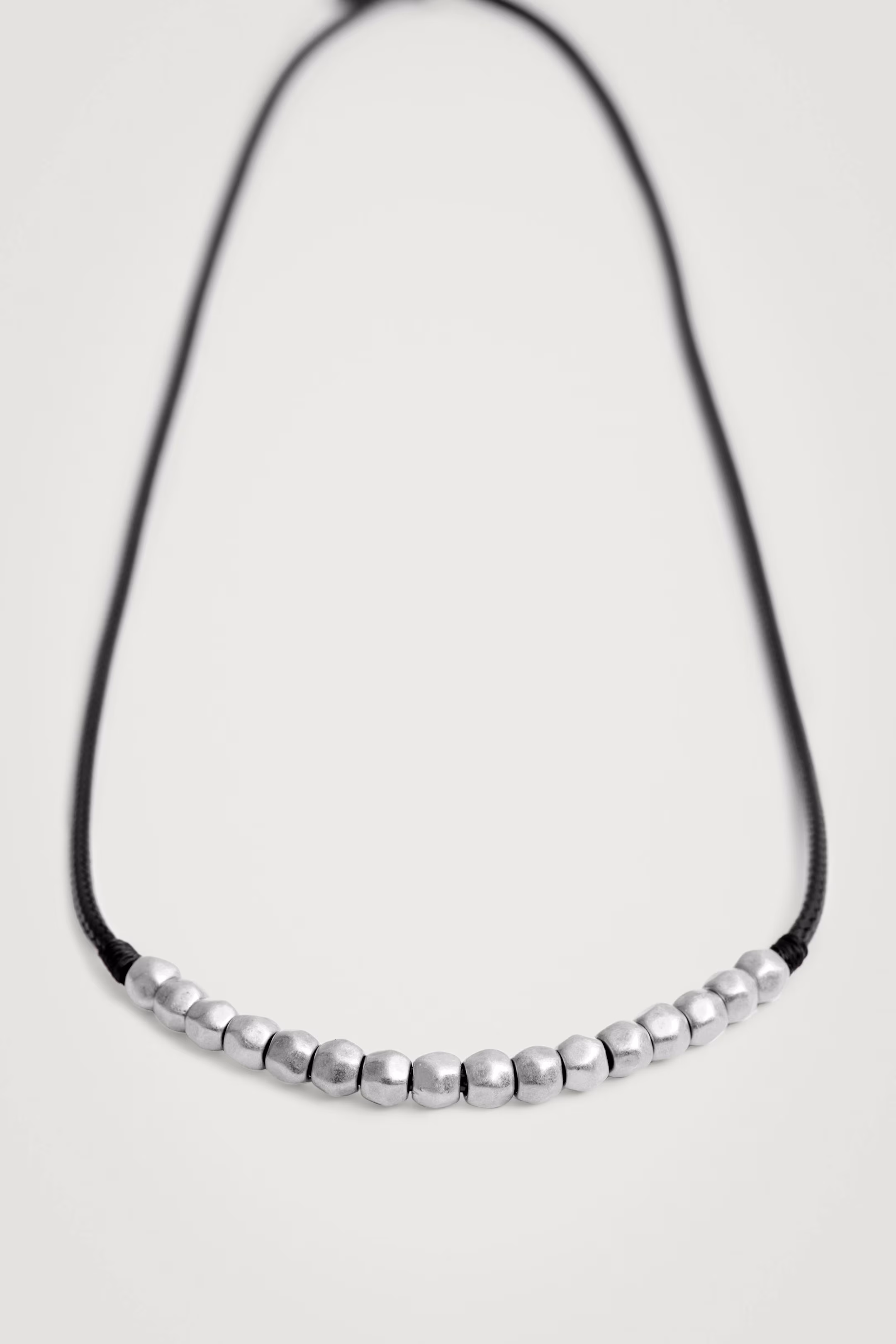 BEADED CORD NECKLACE