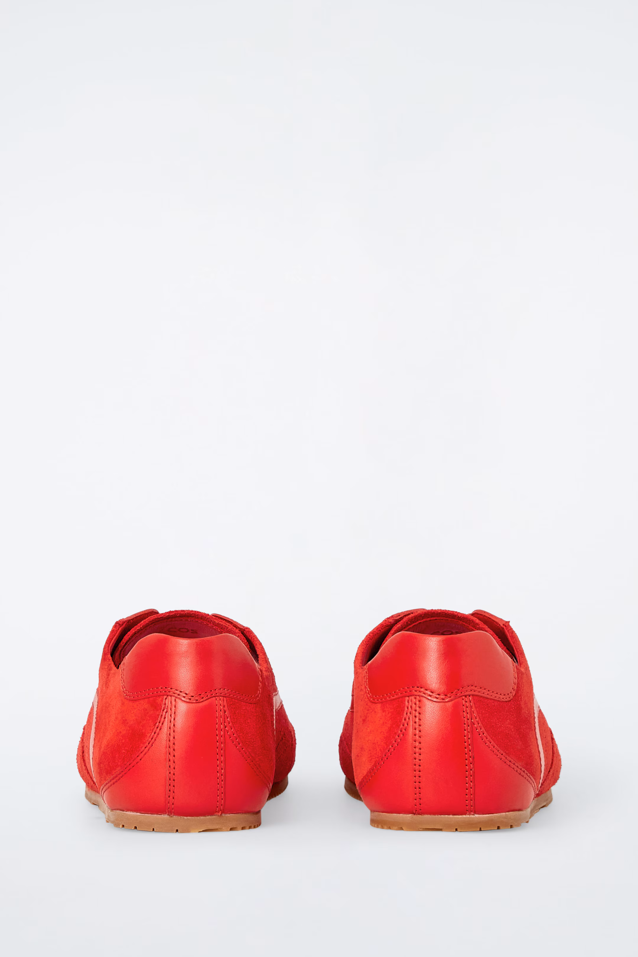 MINIMAL SUEDE TRAINERS