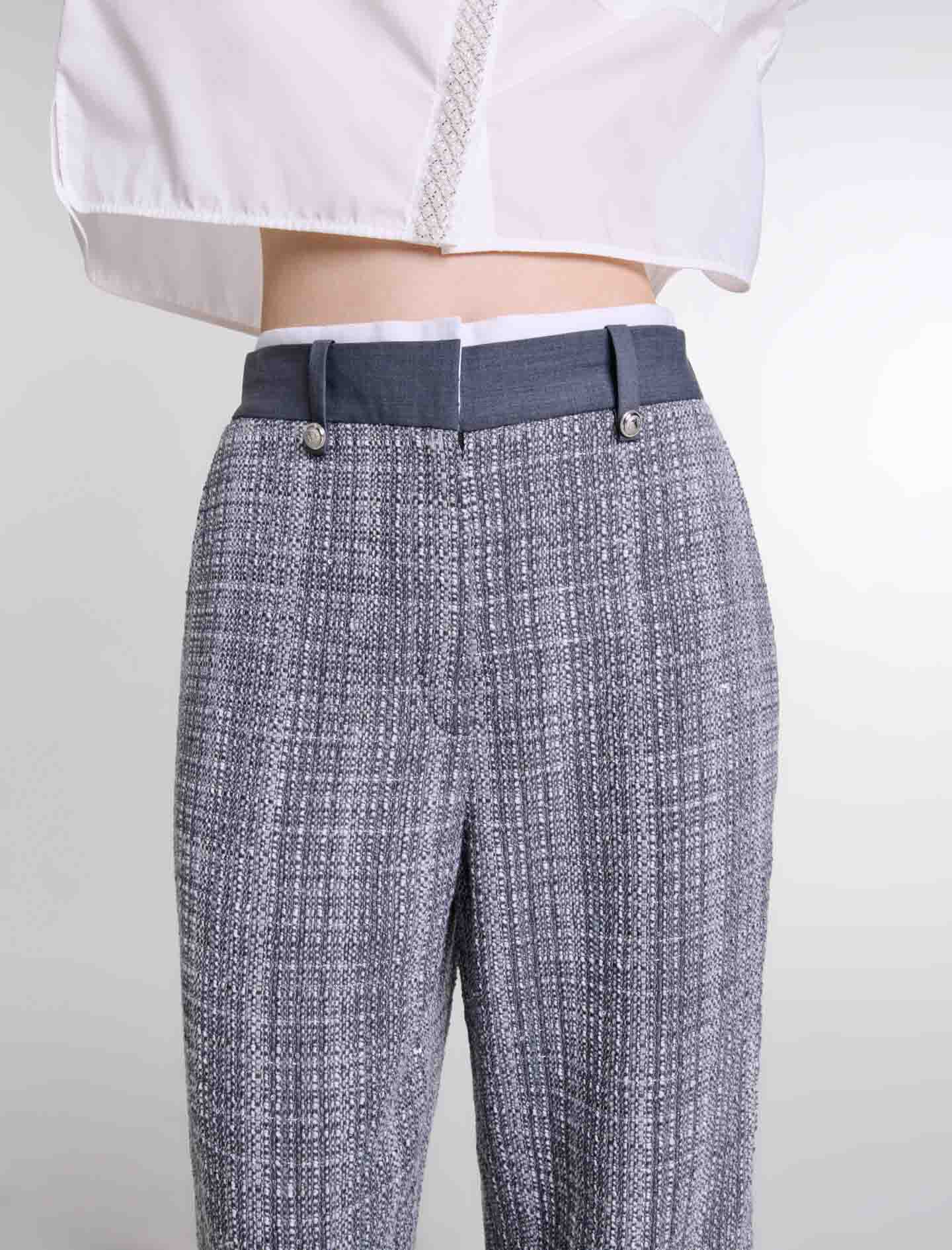 Tweed trousers