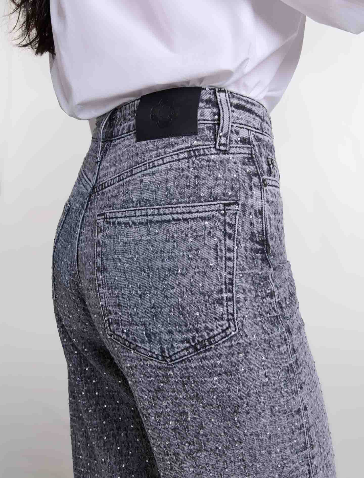 Rhinestone jeans