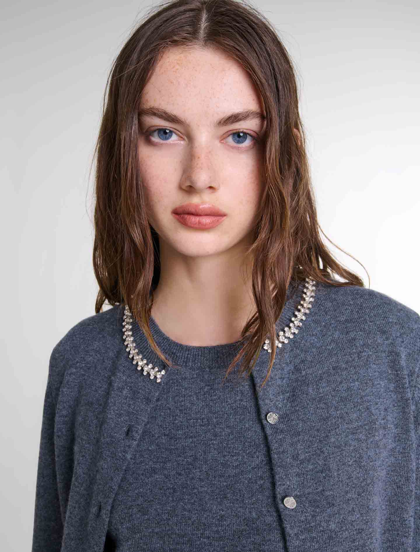 2-in-1 cashmere cardigan