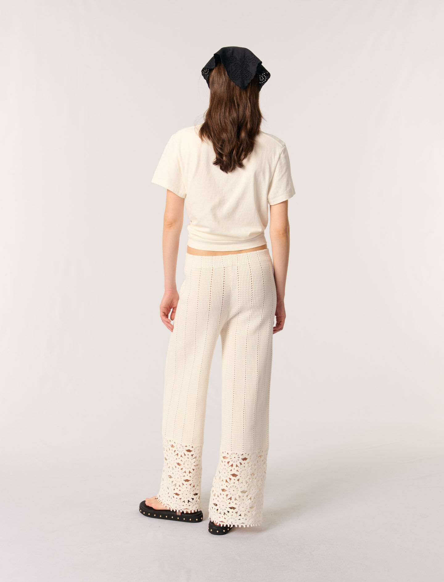Crochet trousers