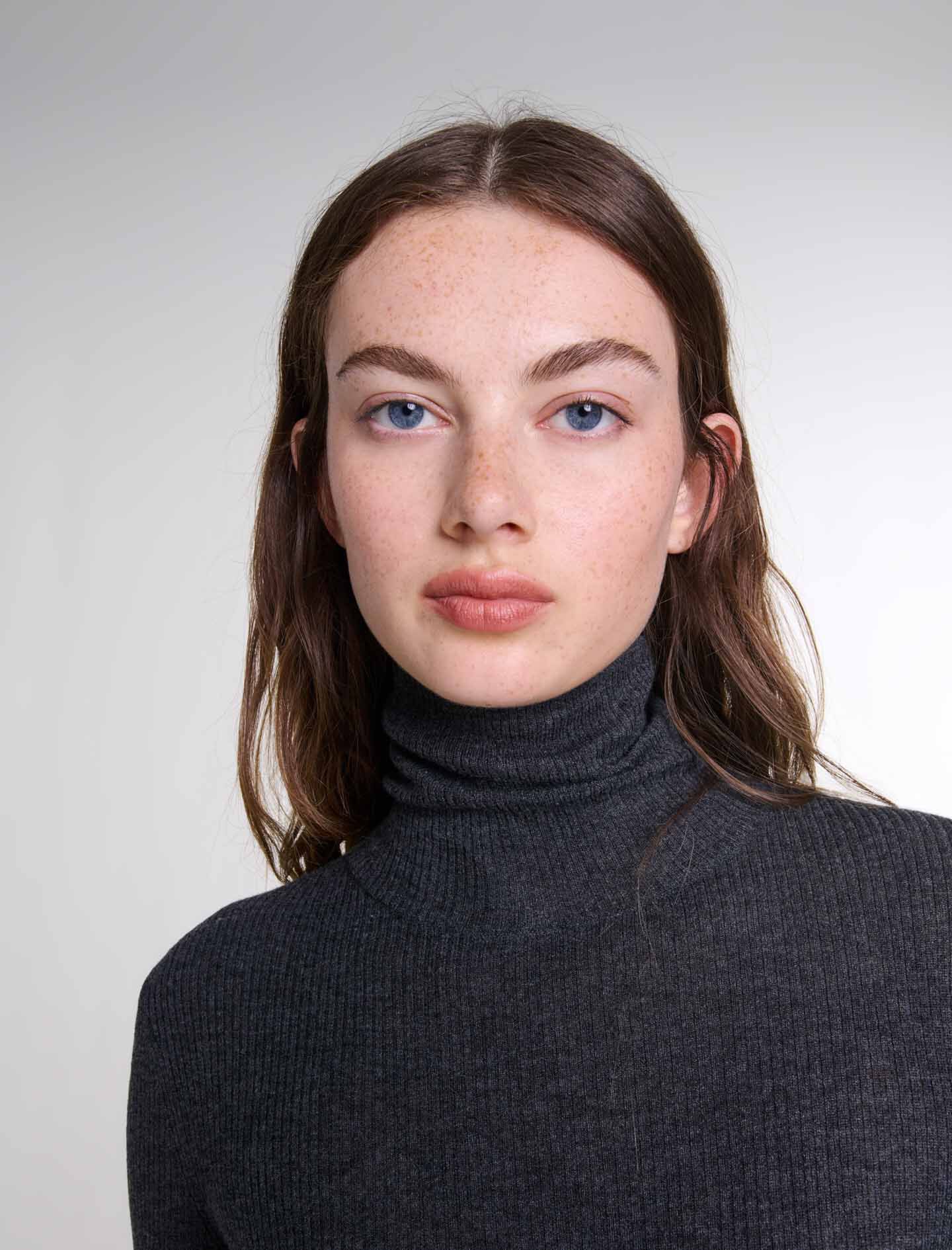 Wool and silk jumper