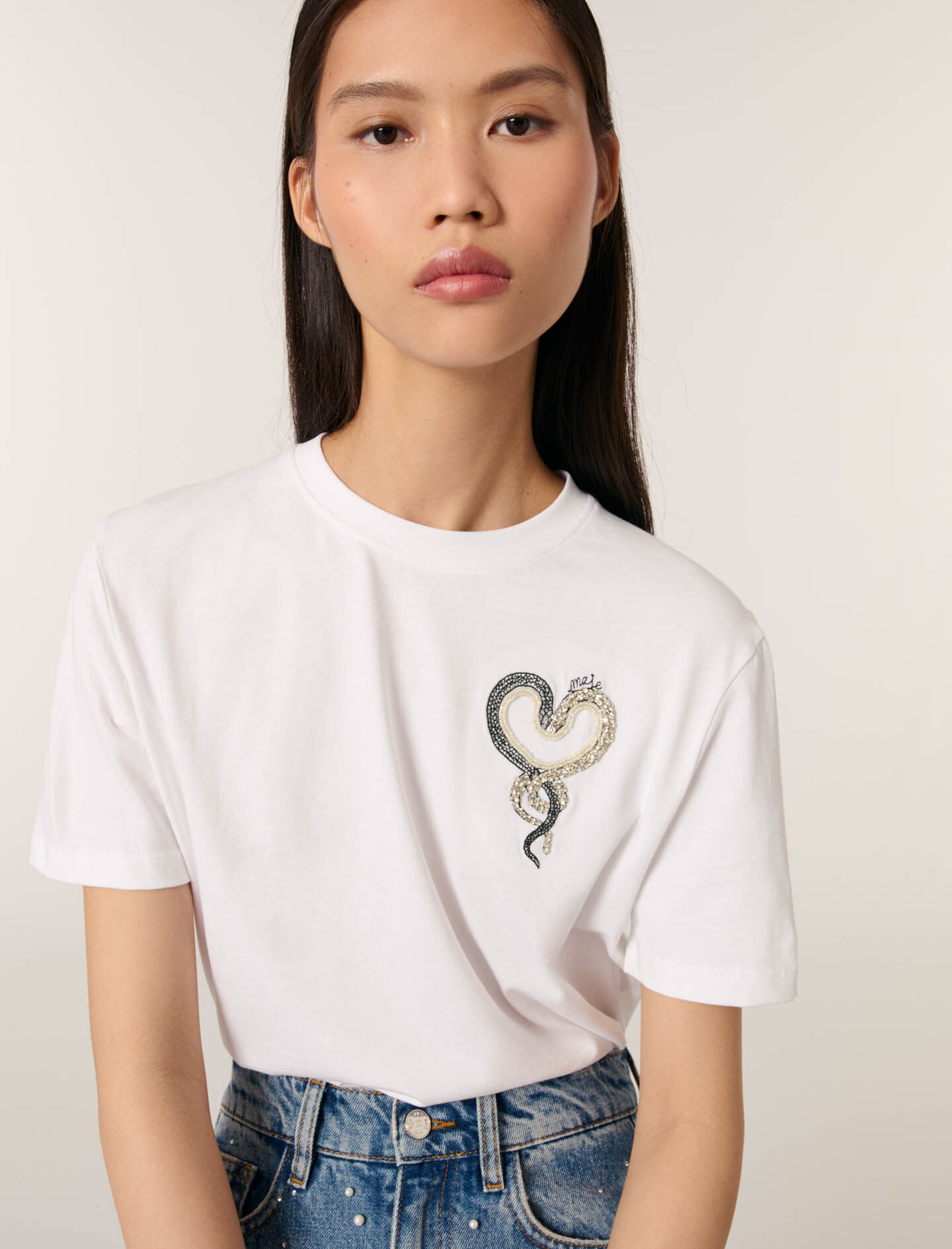 Embroidered T-shirt