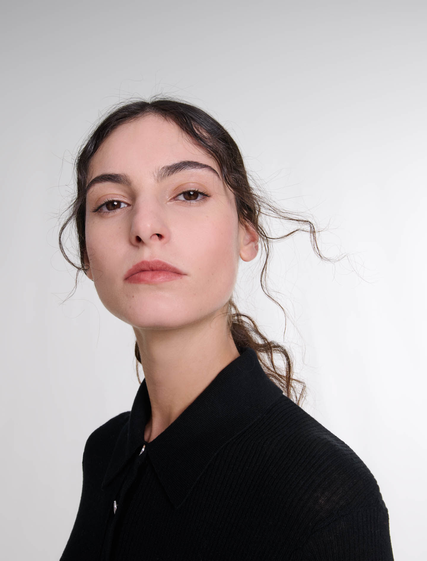 Wool and silk bodysuit