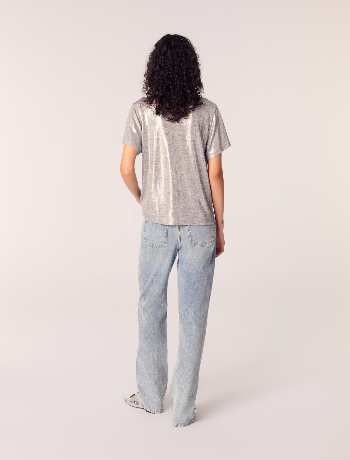 Lamé T-shirt
